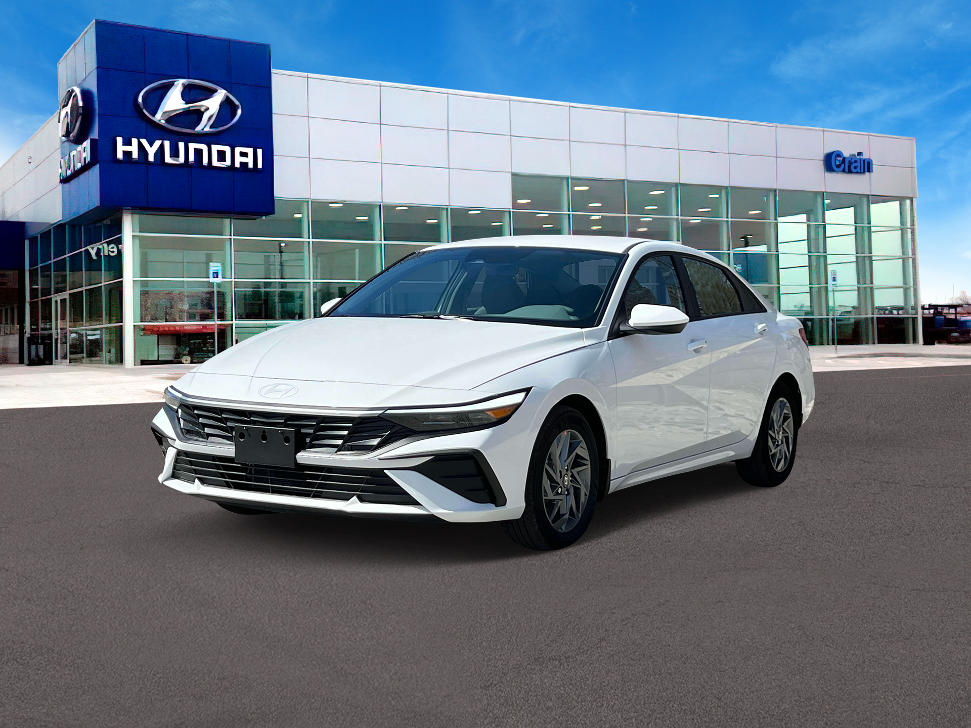 2025 Hyundai Elantra Hybrid Blue