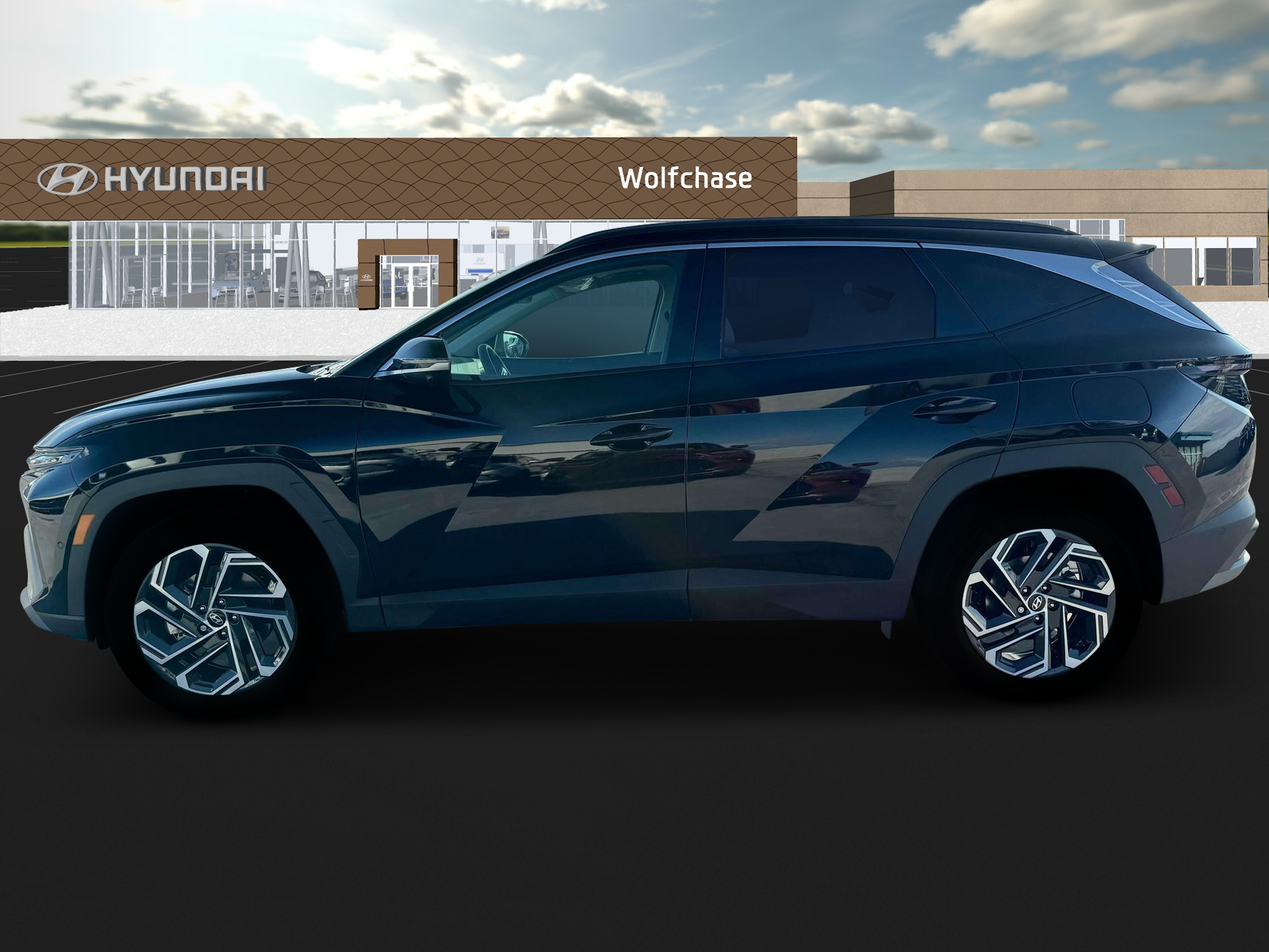New 2025 Black Hyundai Limited AWD image 3
