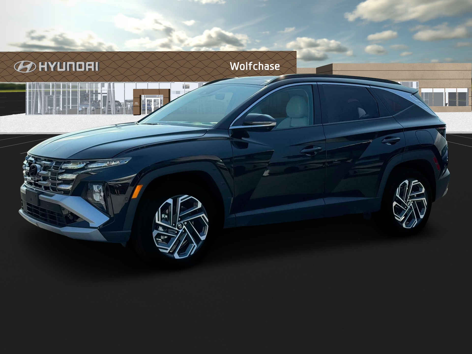 New 2025 Black Hyundai Limited AWD image 2