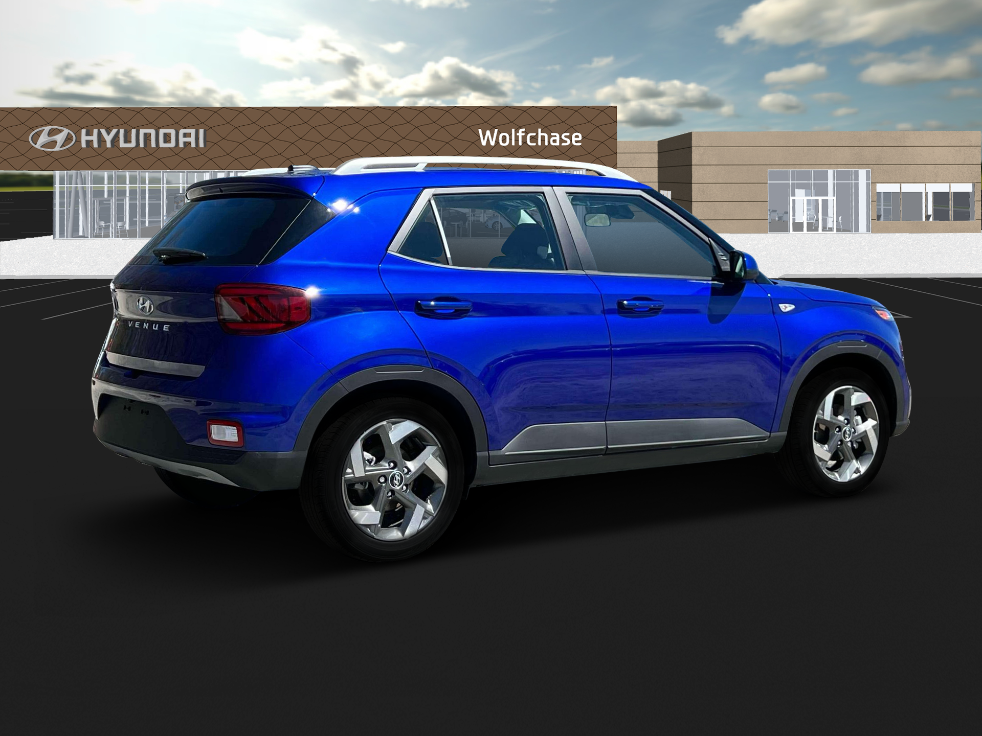 New 2025 Blue Hyundai SEL image 8