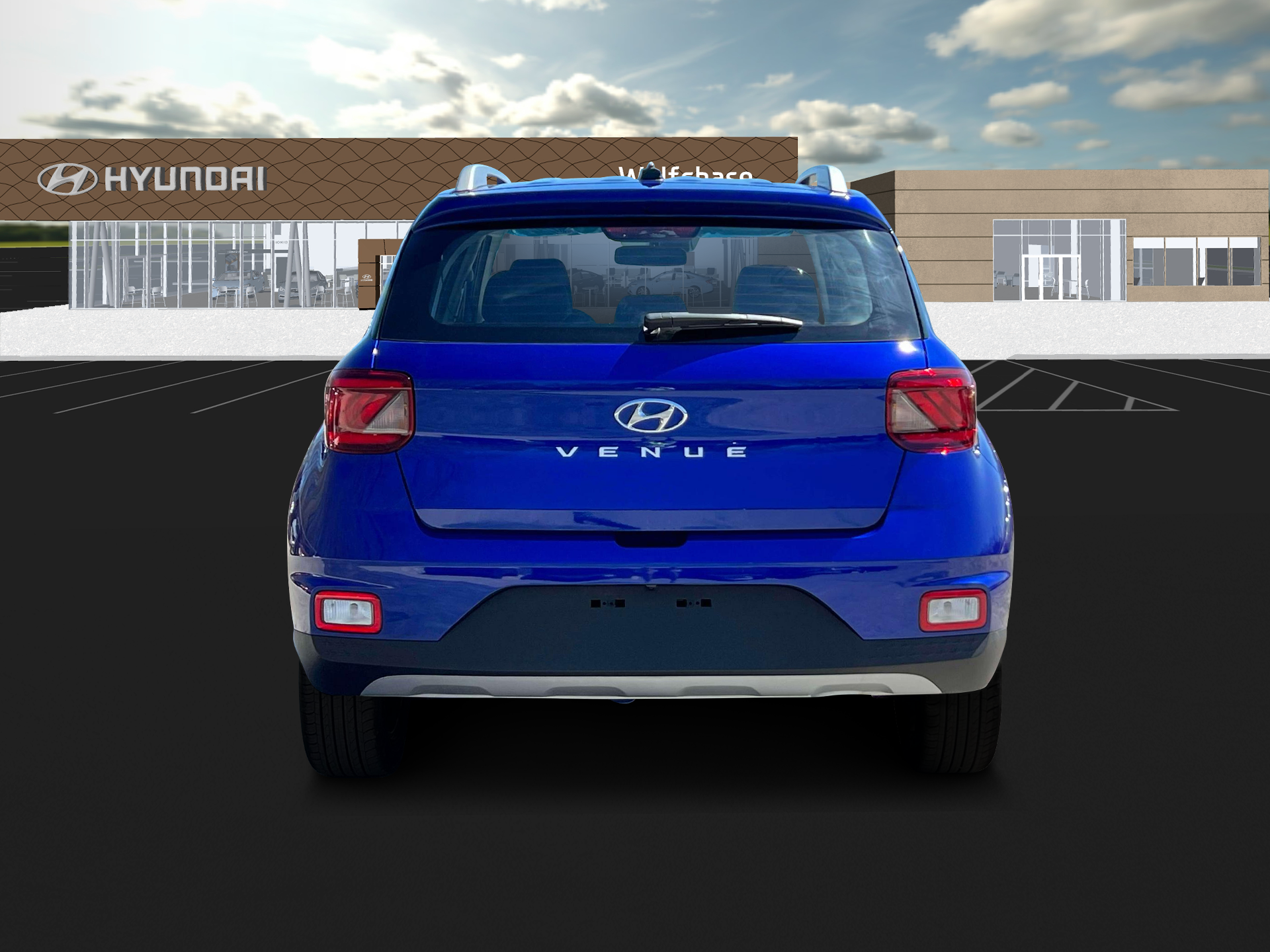 New 2025 Blue Hyundai SEL image 6