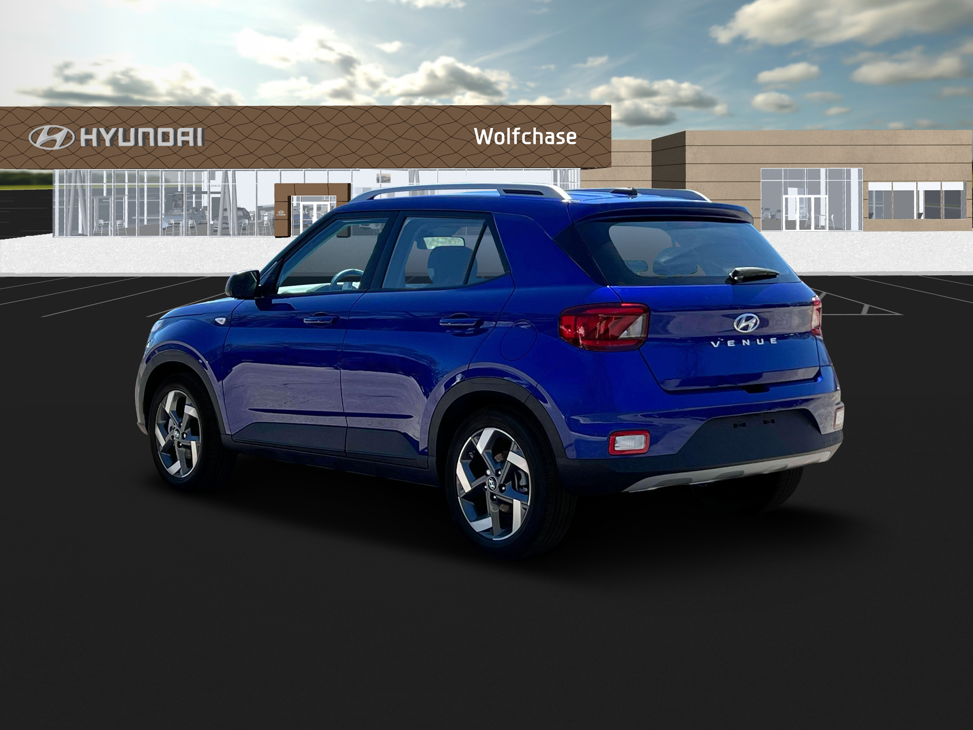 New 2025 Blue Hyundai SEL image 5