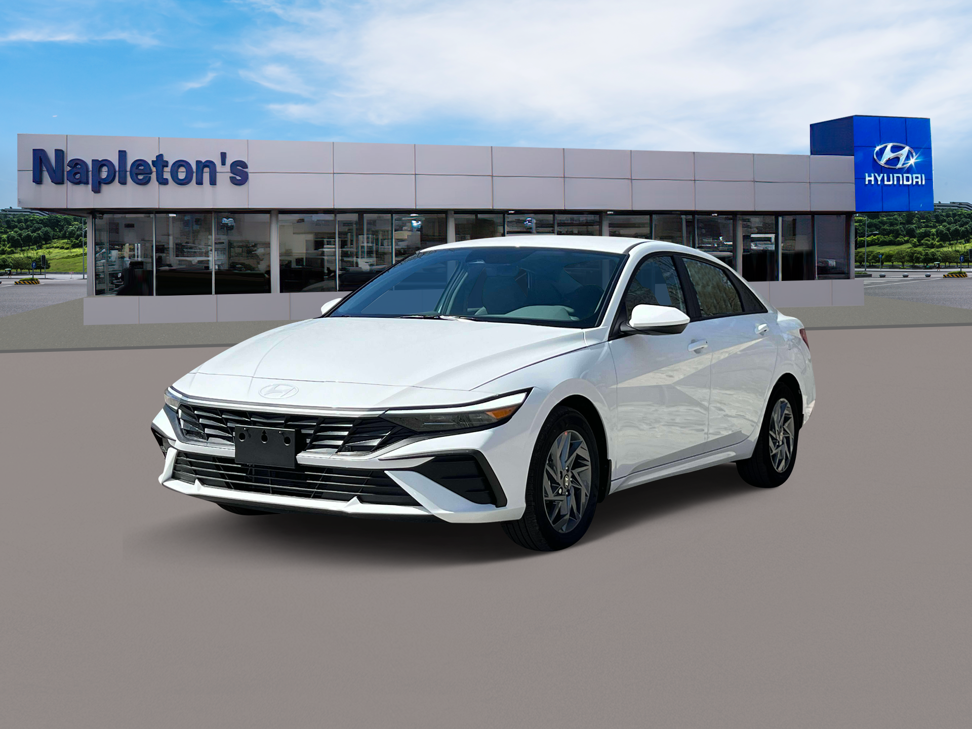 2025 Hyundai Elantra Hybrid Blue