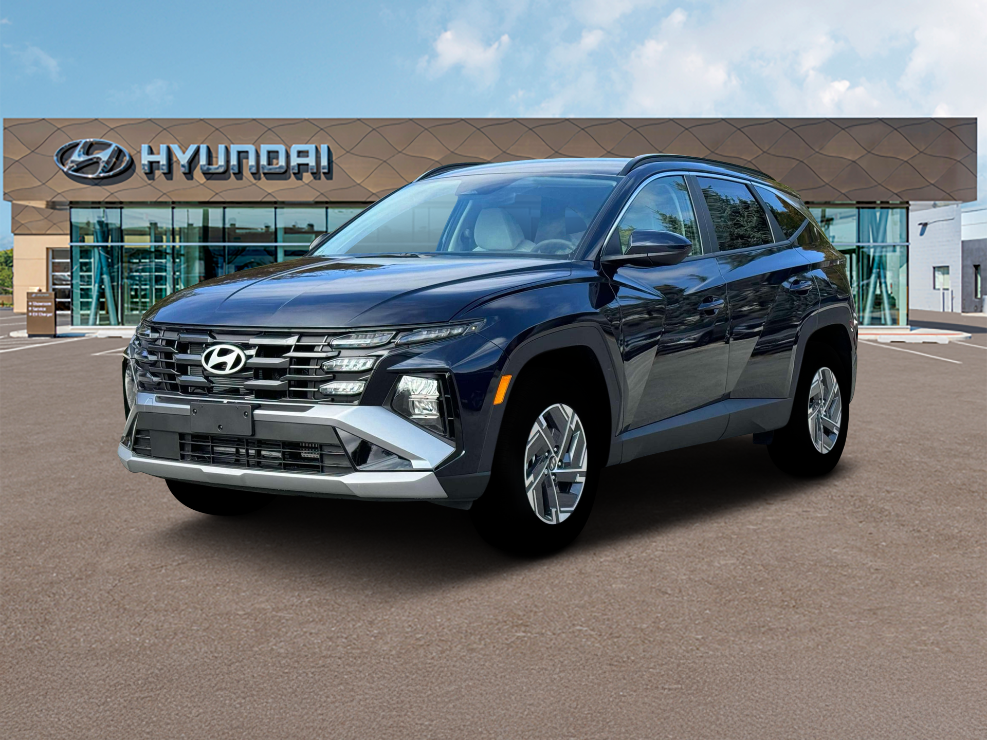 Available To Order Now: 2025 Hyundai Tucson Hybrid Blue