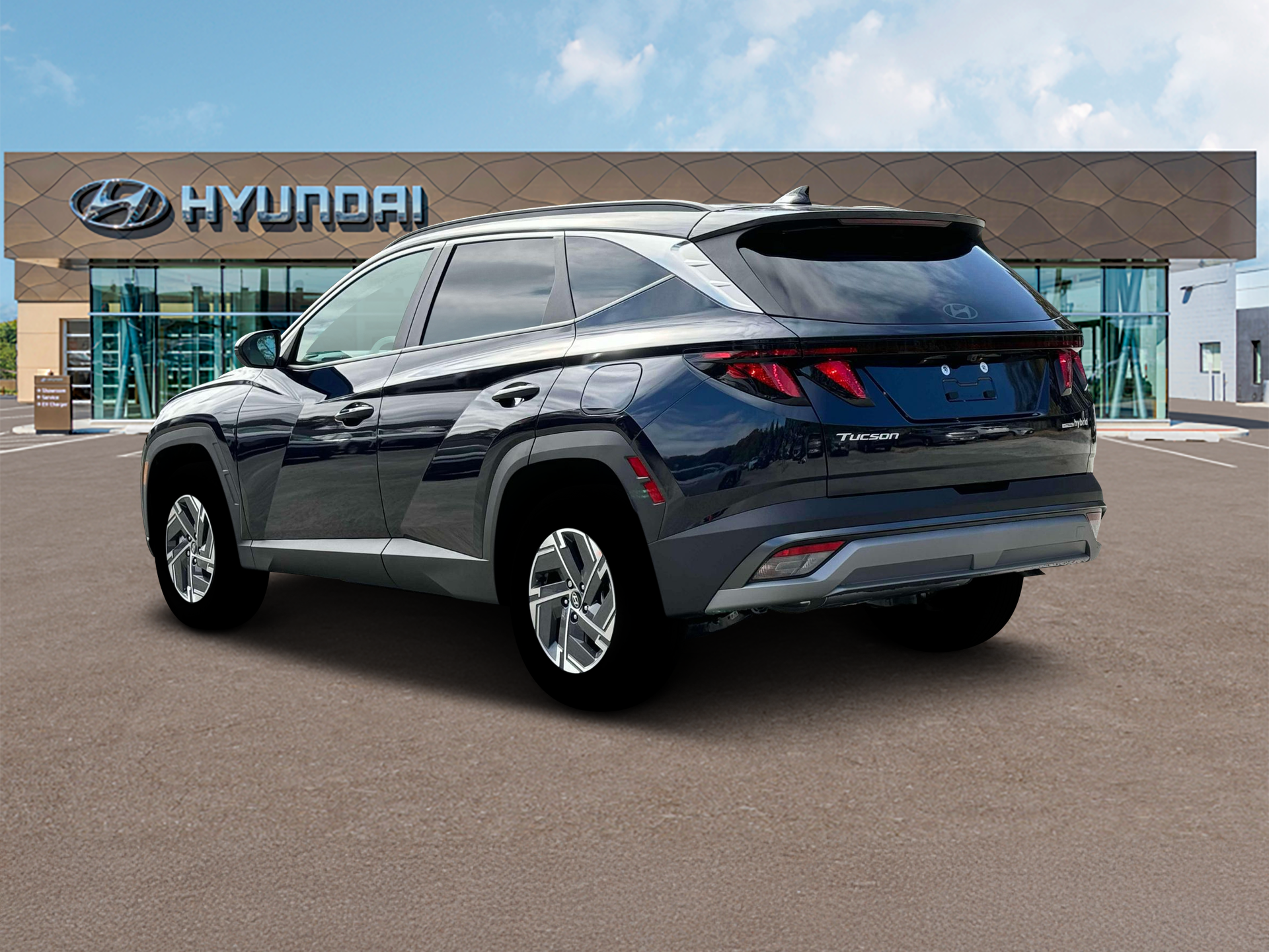 2025 Hyundai Tucson Hybrid Blue