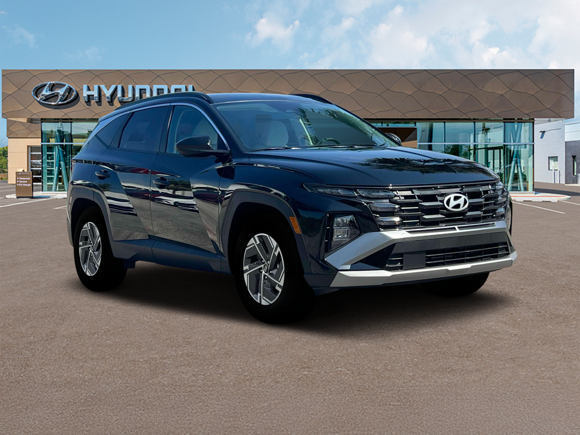 2025 Hyundai Tucson Hybrid Blue