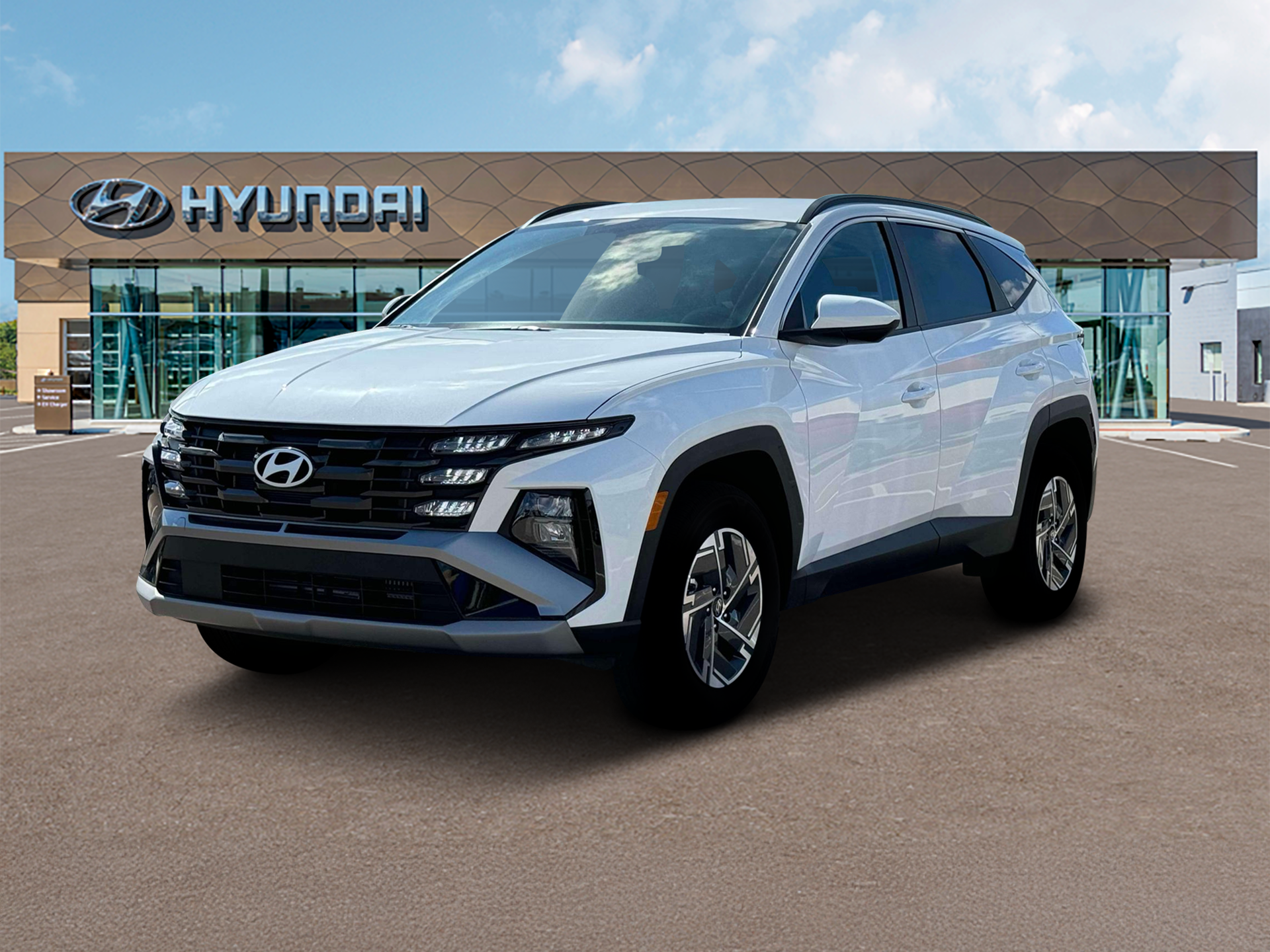 Available To Order Now: 2025 Hyundai Tucson Hybrid Blue