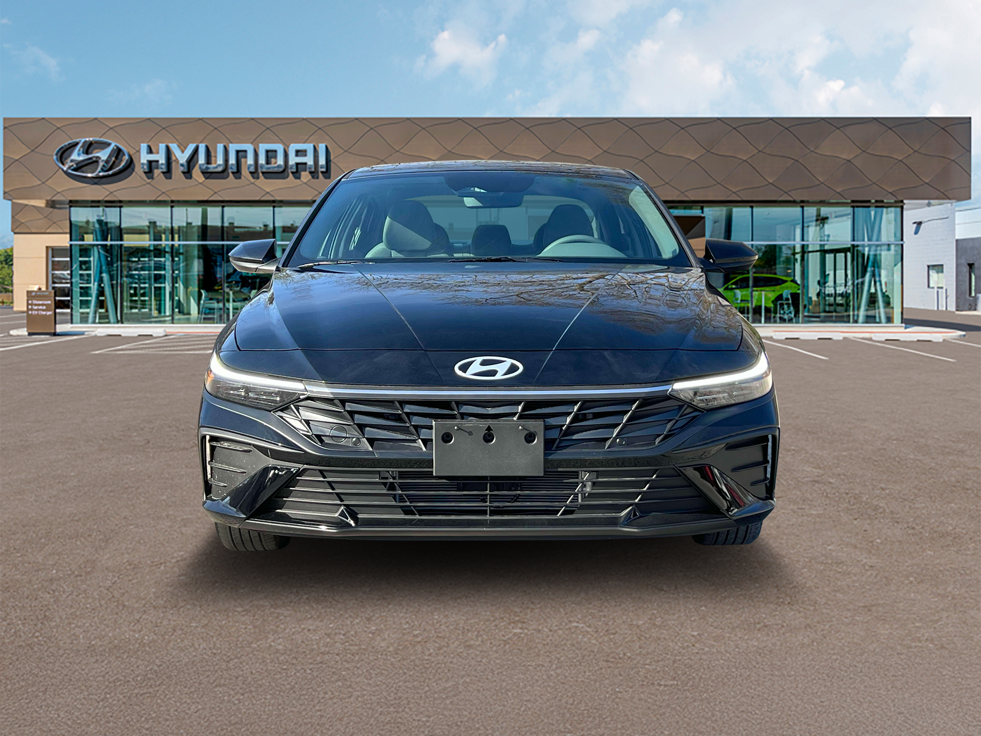 2024 Hyundai Elantra Hybrid Blue