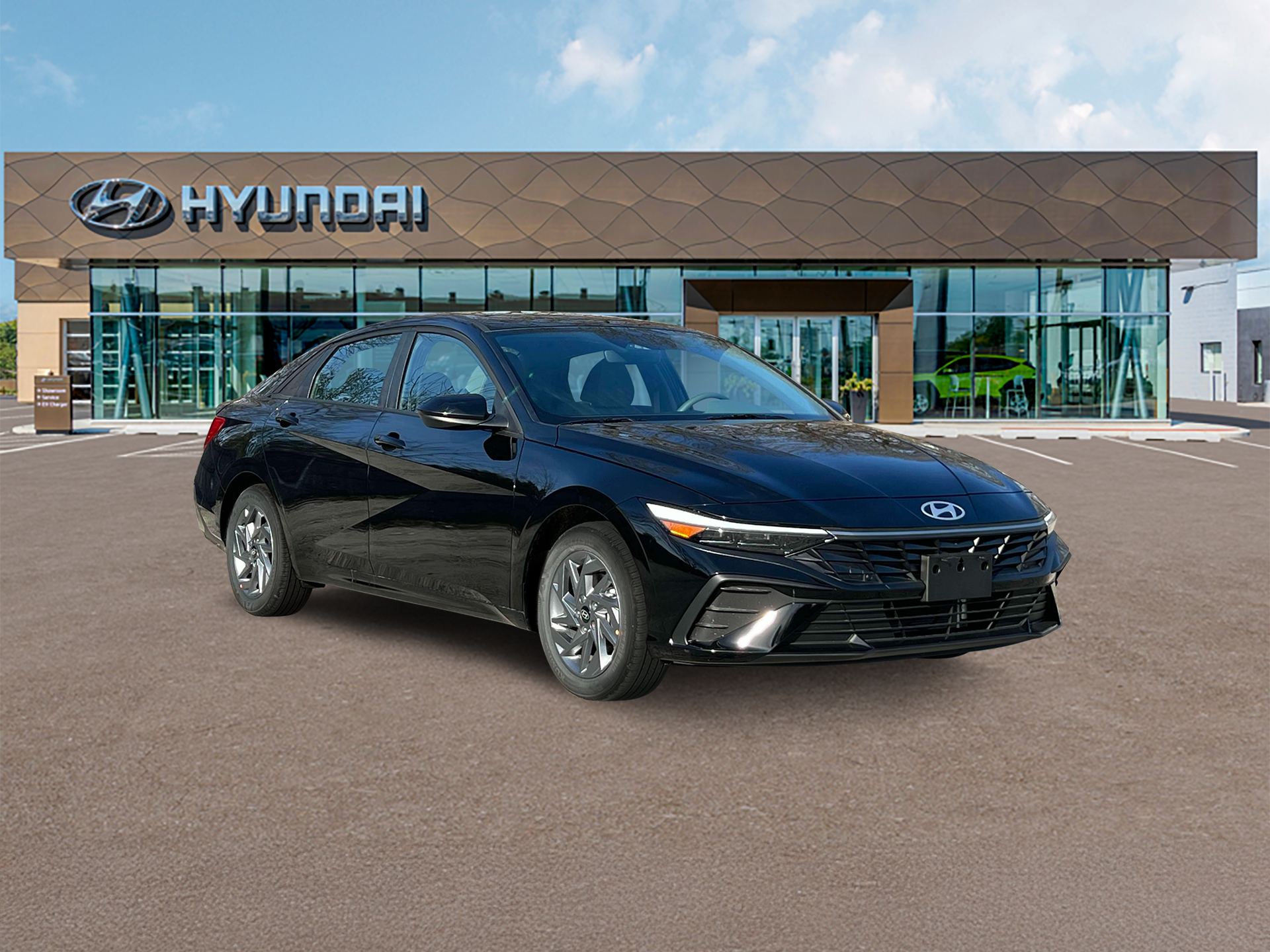 2024 Hyundai Elantra Hybrid Blue