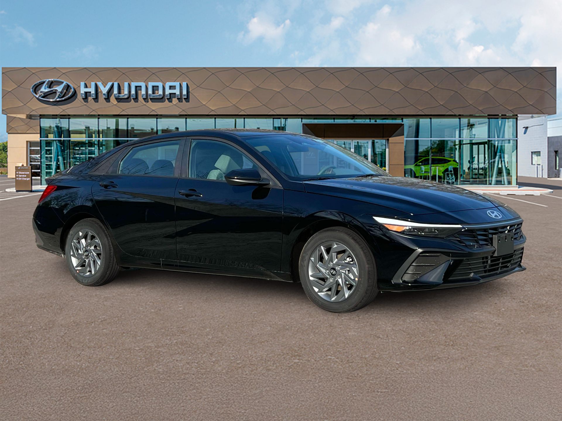 2024 Hyundai Elantra Hybrid Blue