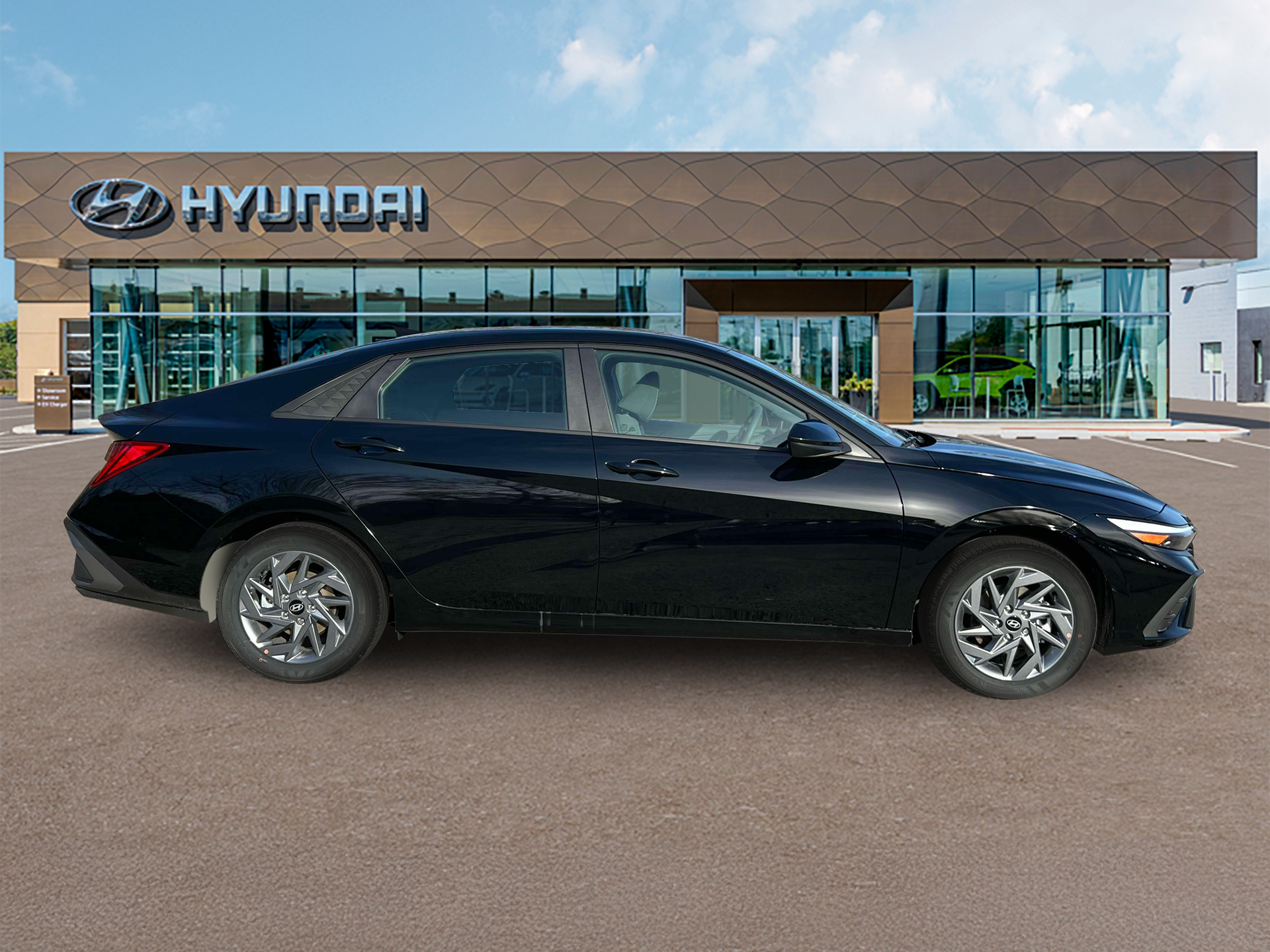 2024 Hyundai Elantra Hybrid Blue