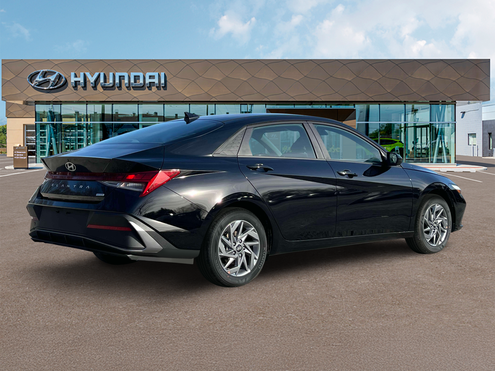 2024 Hyundai Elantra Hybrid Blue