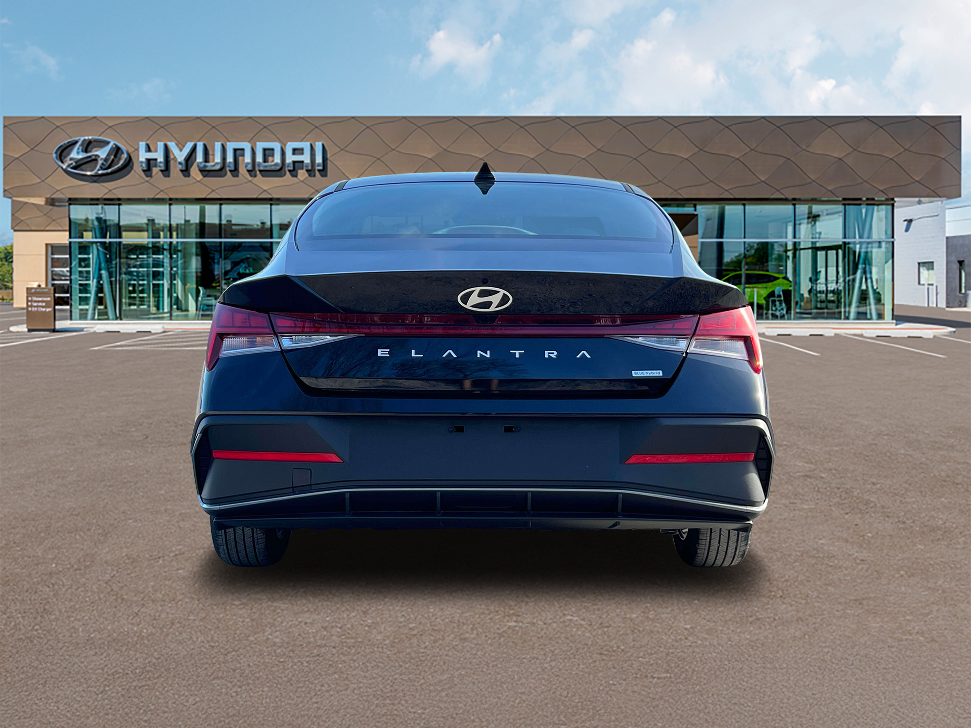 2024 Hyundai Elantra Hybrid Blue