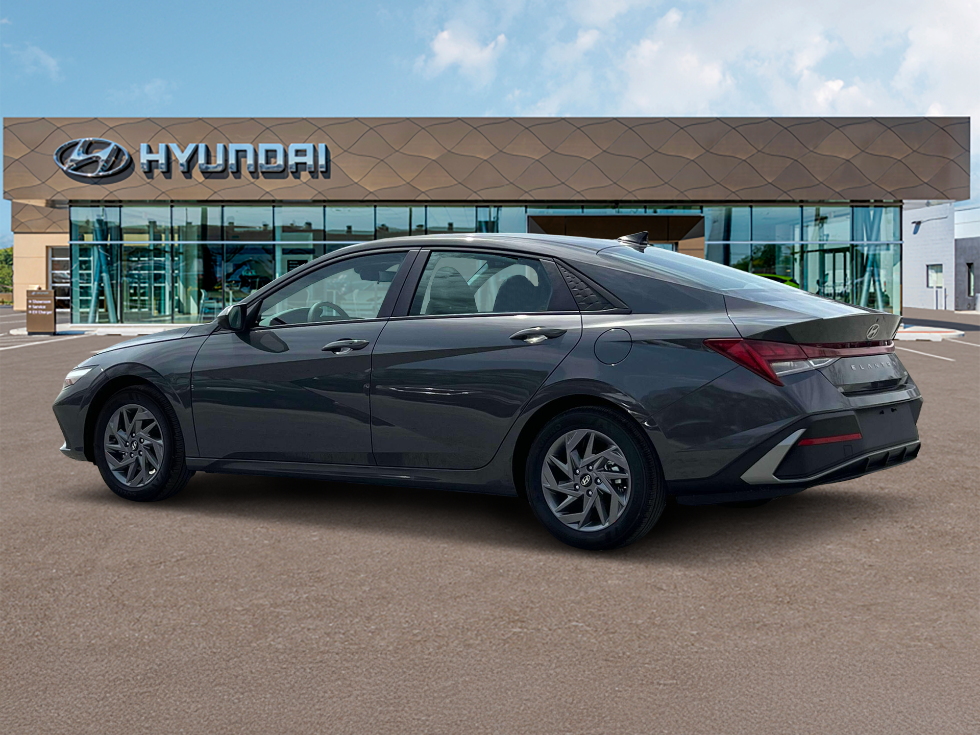 2024 Hyundai Elantra Hybrid Blue