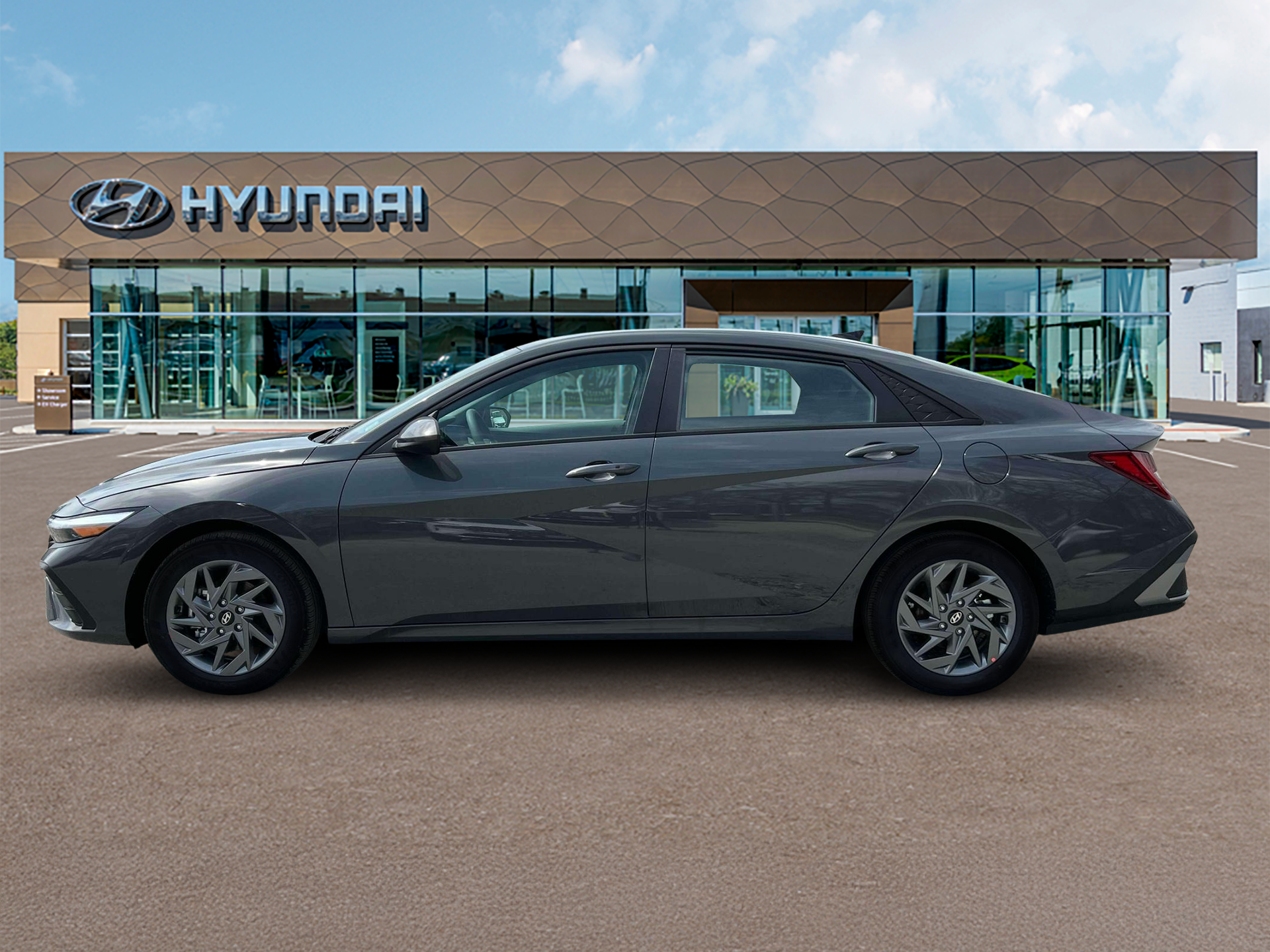 2024 Hyundai Elantra Hybrid Blue