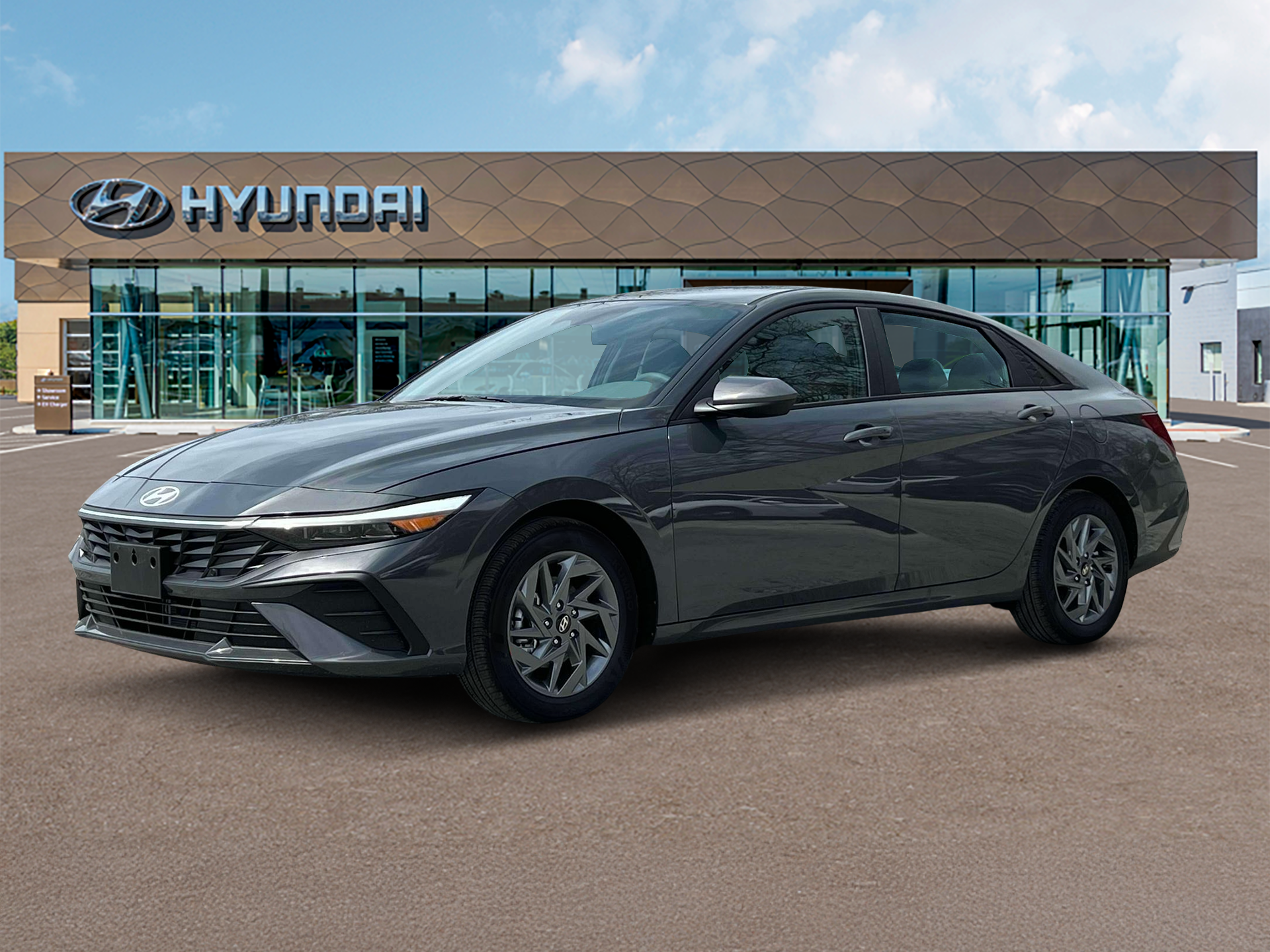 2024 Hyundai Elantra Hybrid Blue