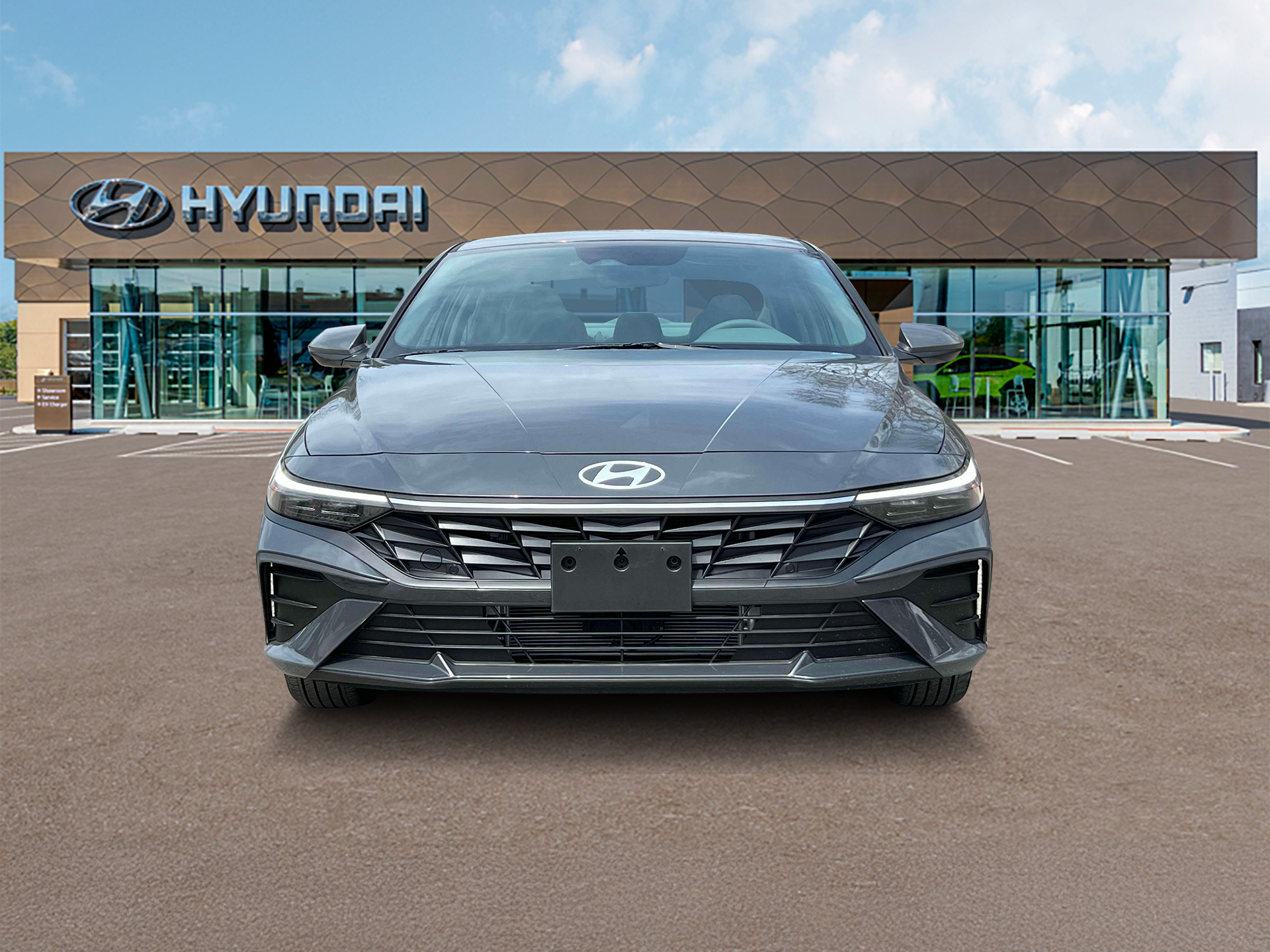 2024 Hyundai Elantra Hybrid Blue