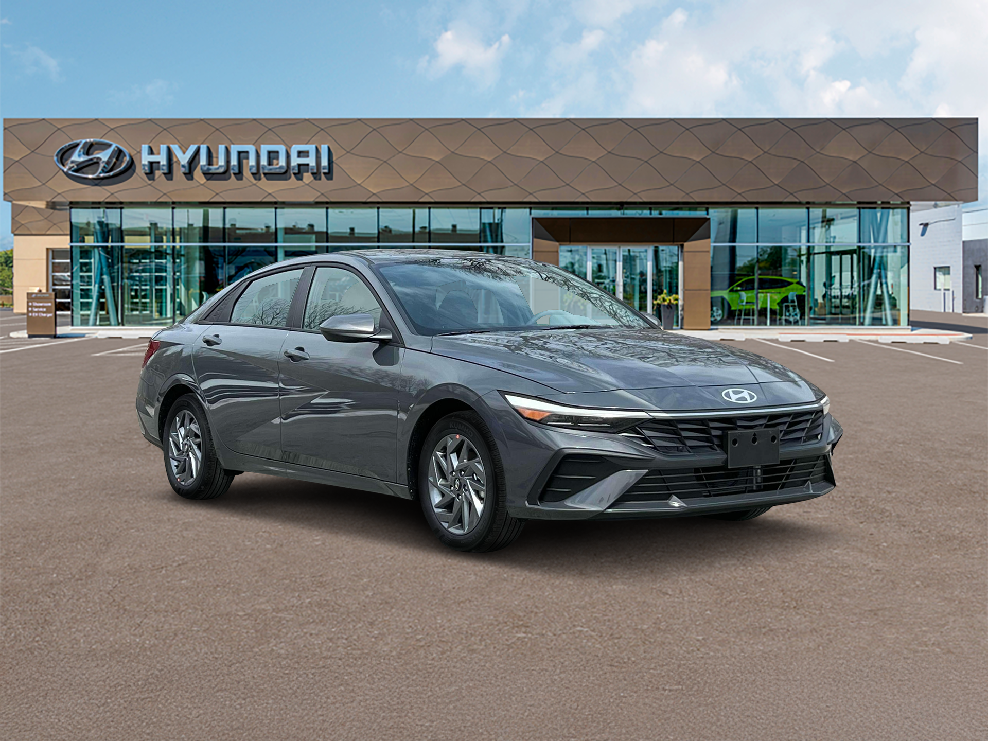 2024 Hyundai Elantra Hybrid Blue