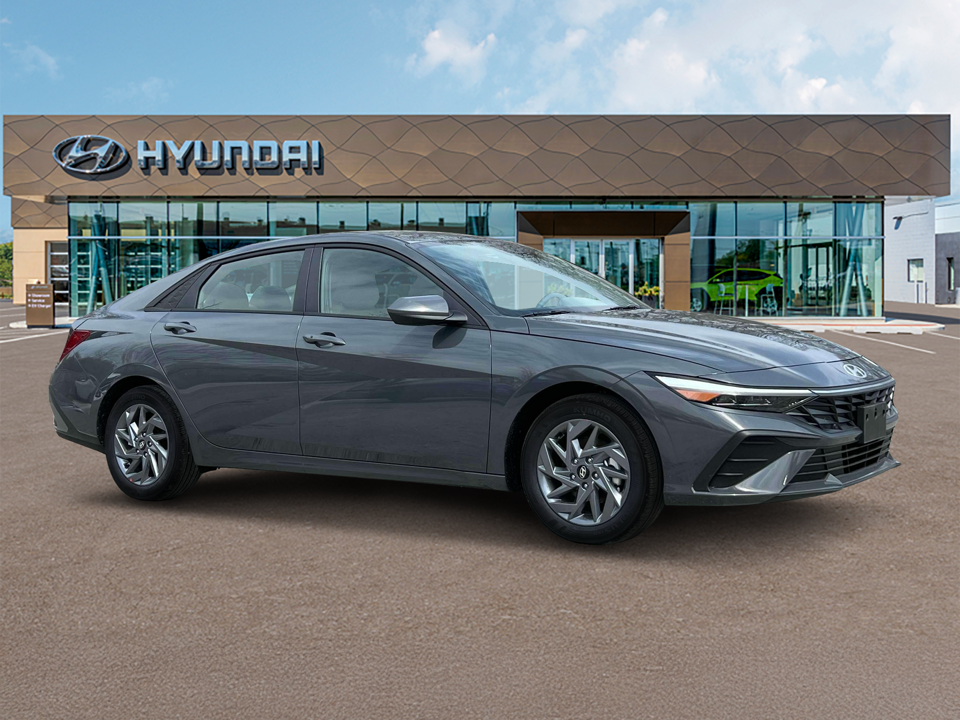 2024 Hyundai Elantra Hybrid Blue