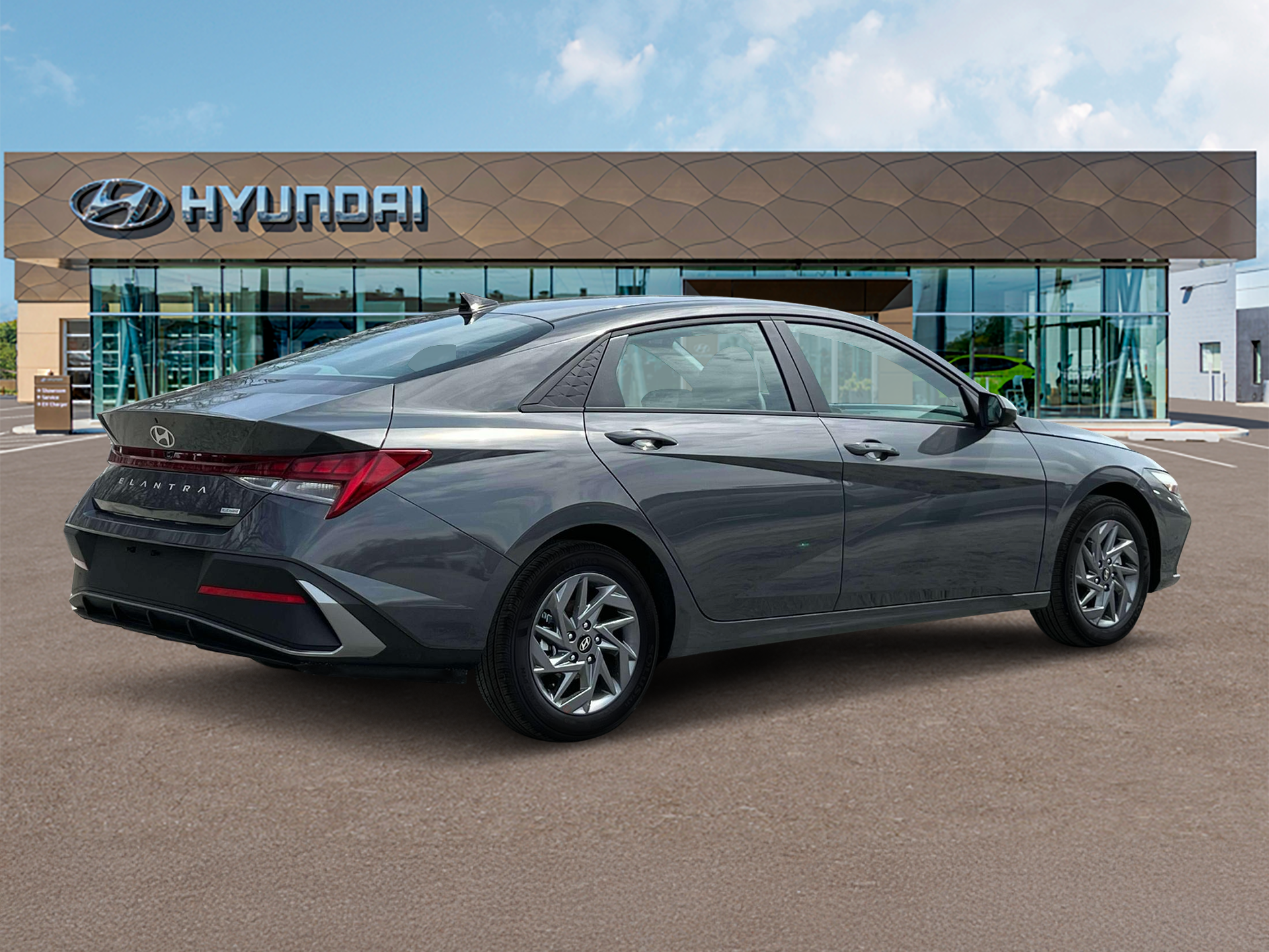 2024 Hyundai Elantra Hybrid Blue