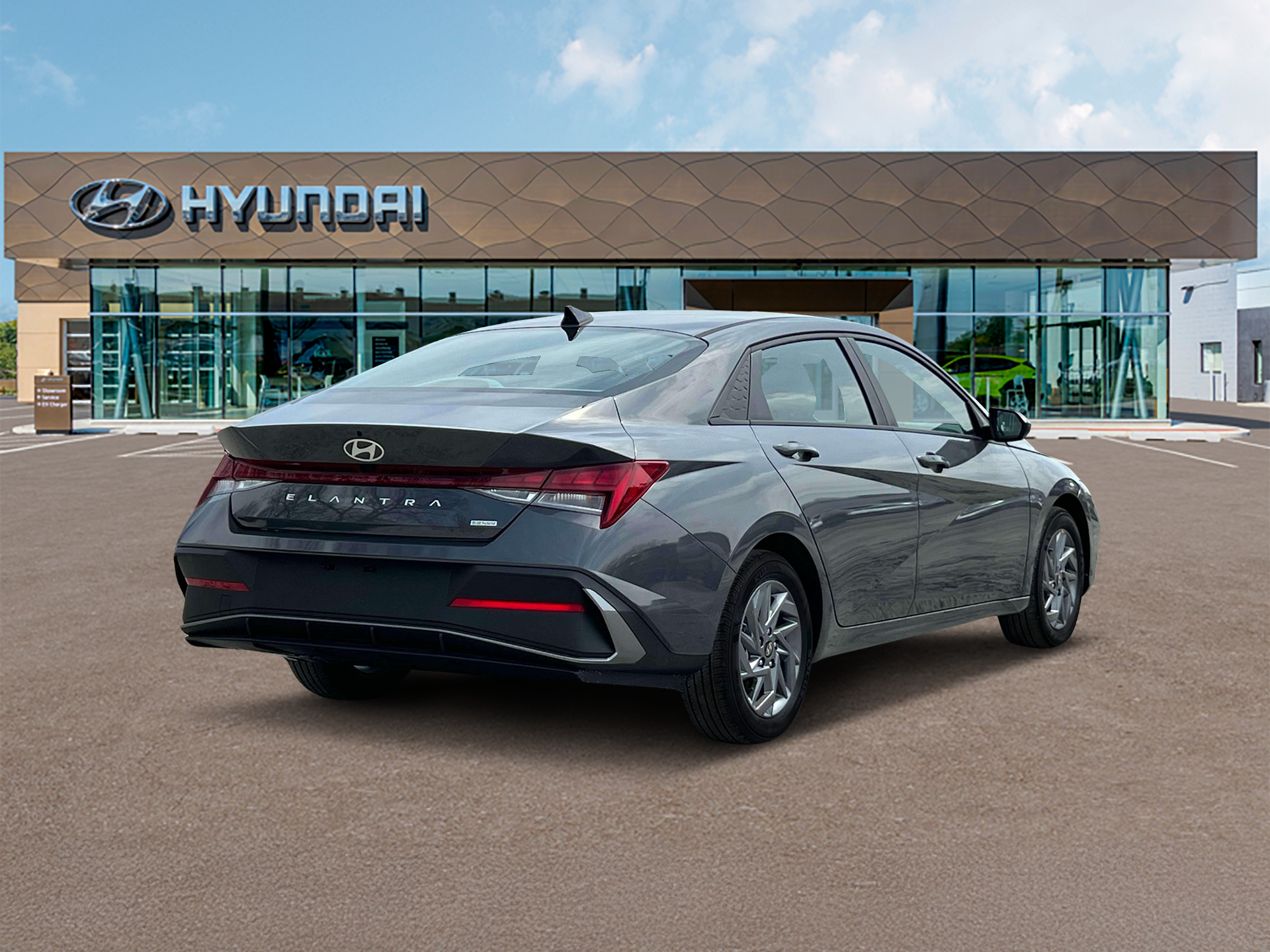 2024 Hyundai Elantra Hybrid Blue