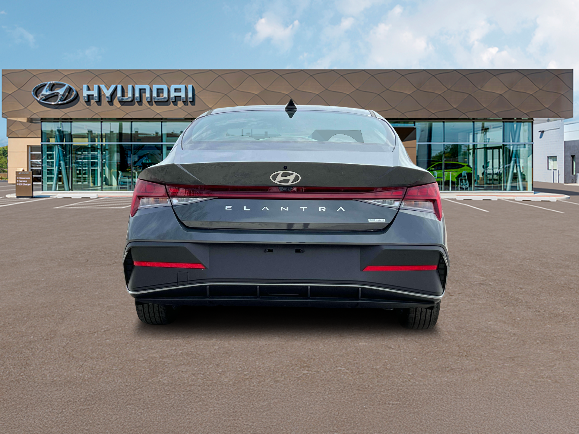 2024 Hyundai Elantra Hybrid Blue