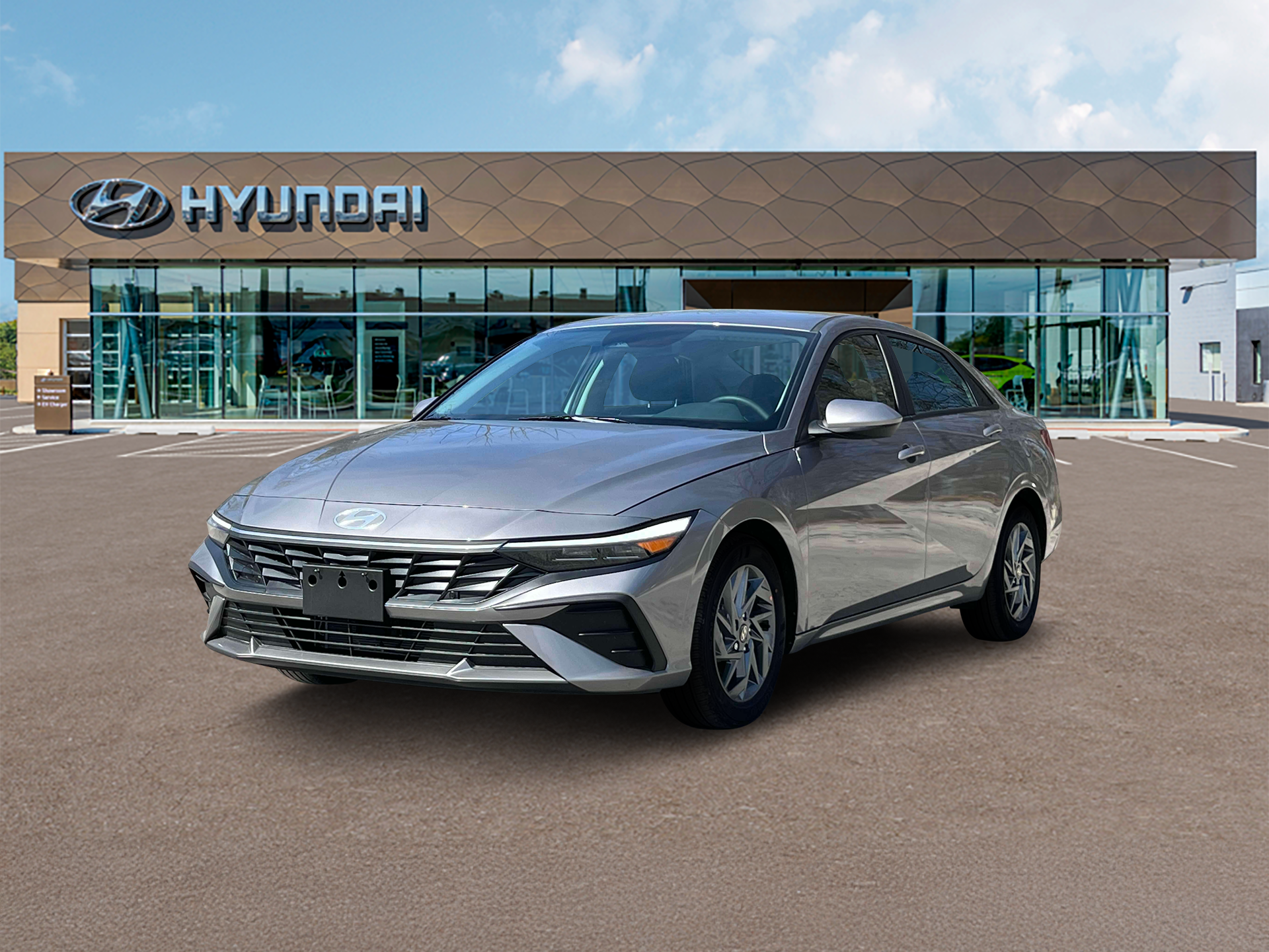 Available To Order Now: 2024 Hyundai Elantra Hybrid Blue