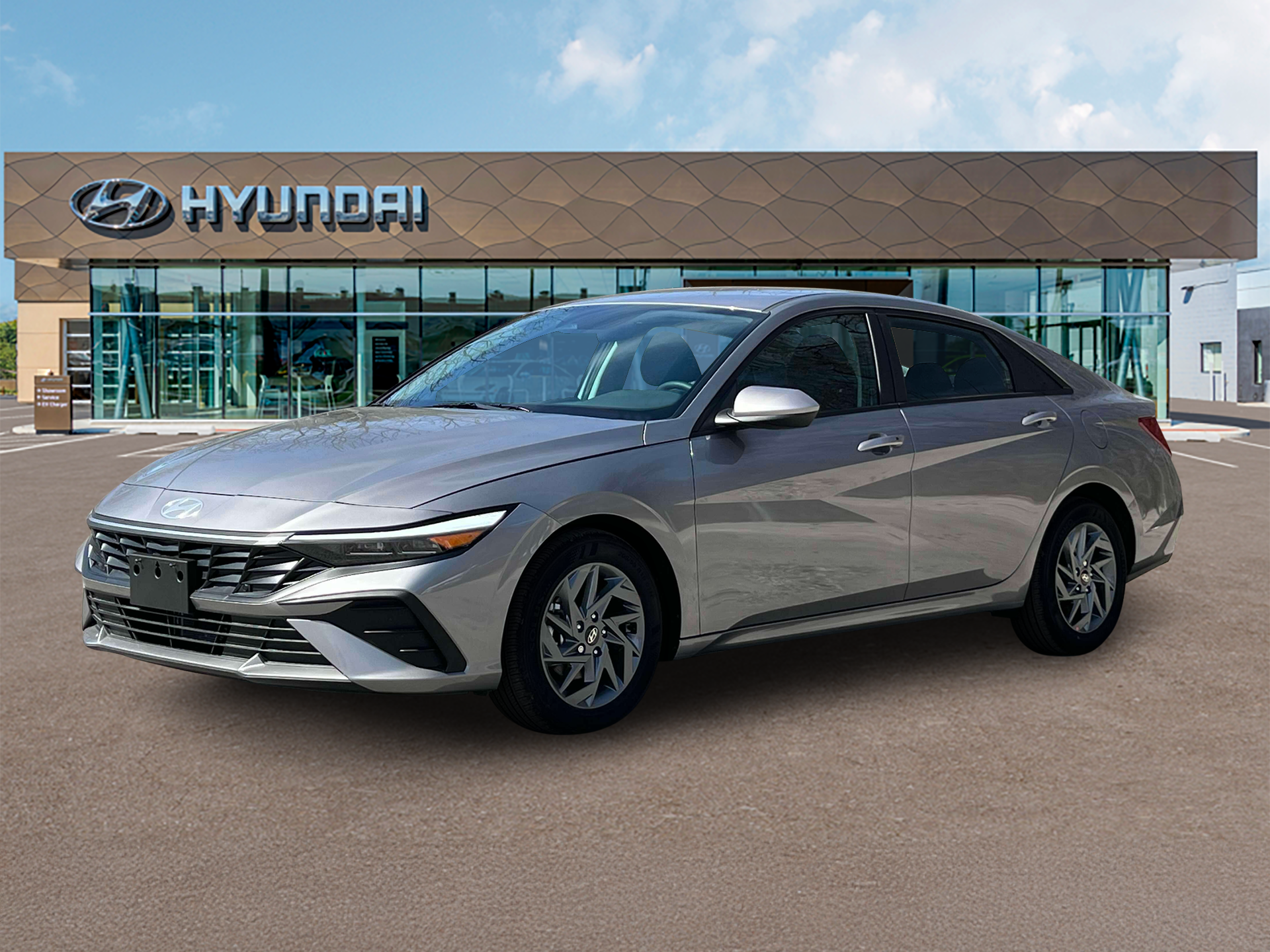 2024 Hyundai Elantra Hybrid Blue