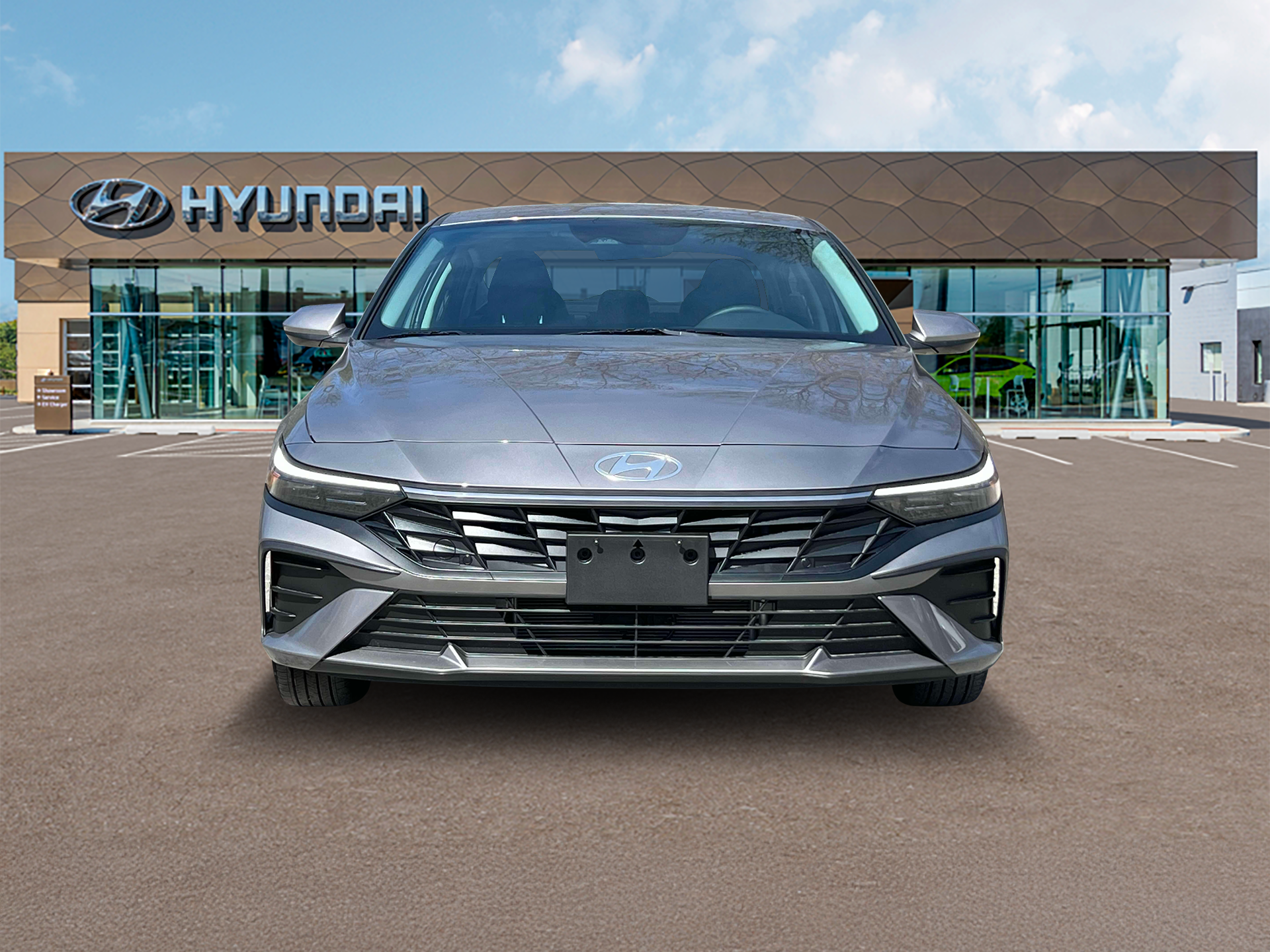 2024 Hyundai Elantra Hybrid Blue