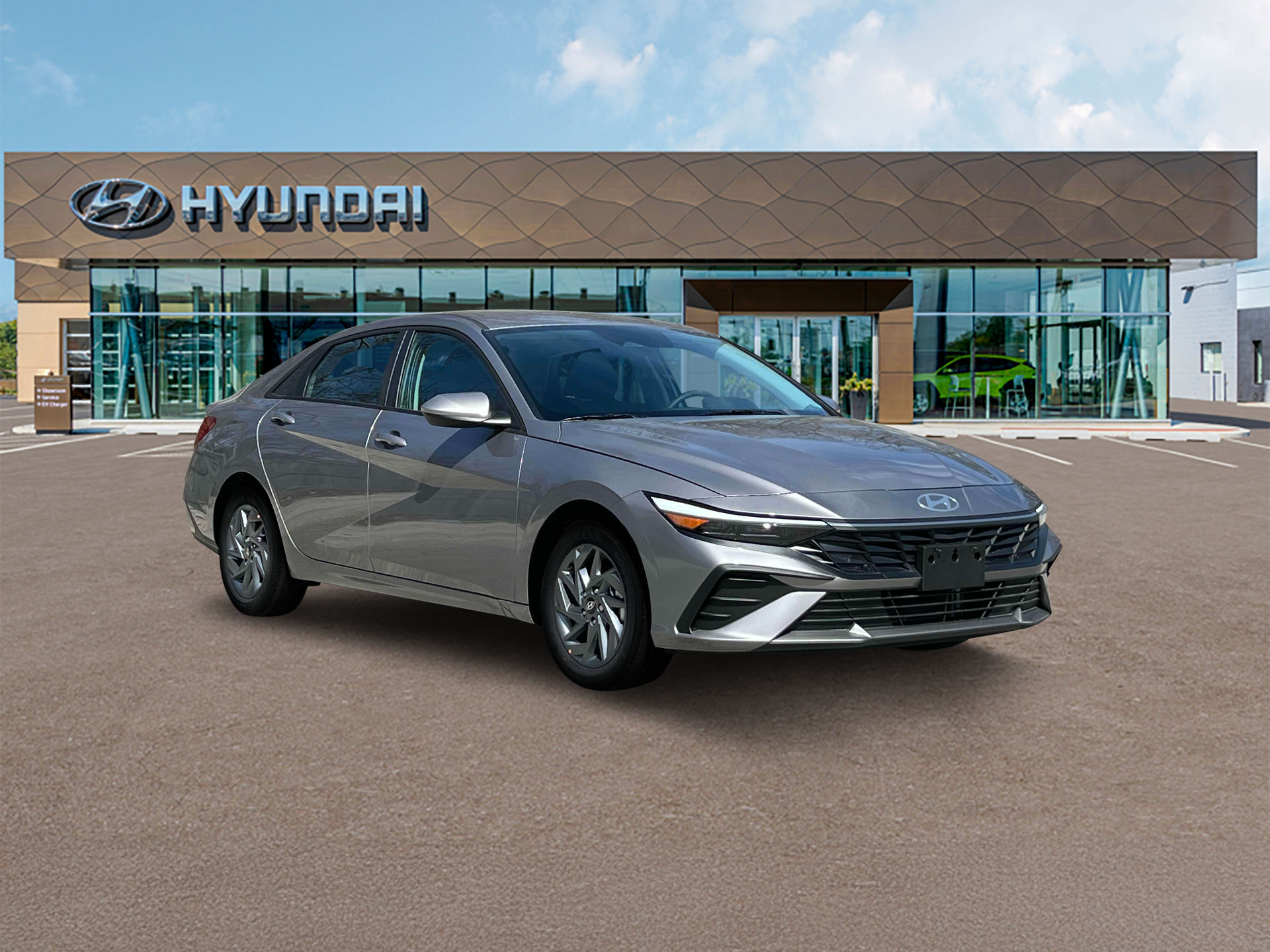 2024 Hyundai Elantra Hybrid Blue