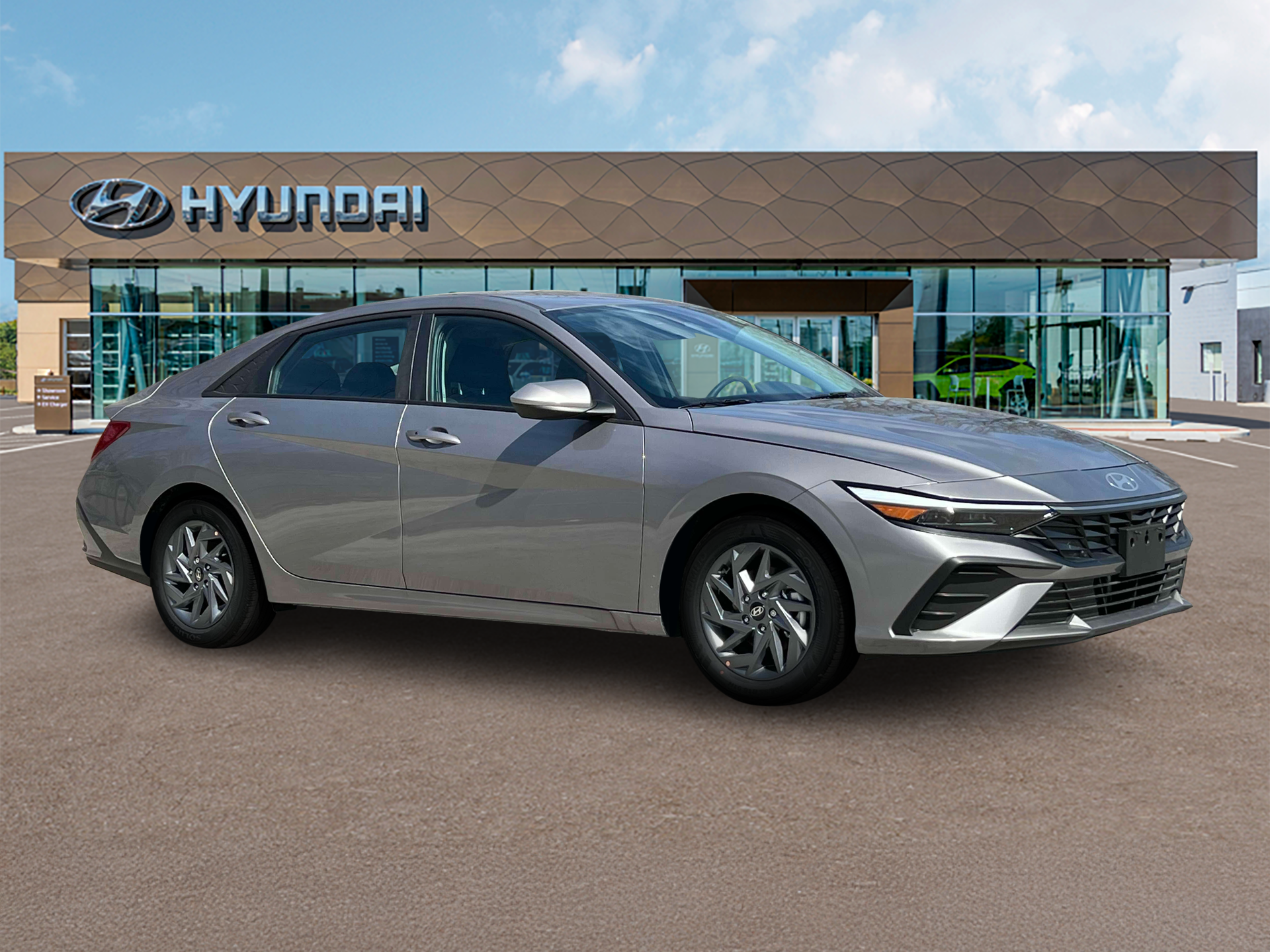 2024 Hyundai Elantra Hybrid Blue