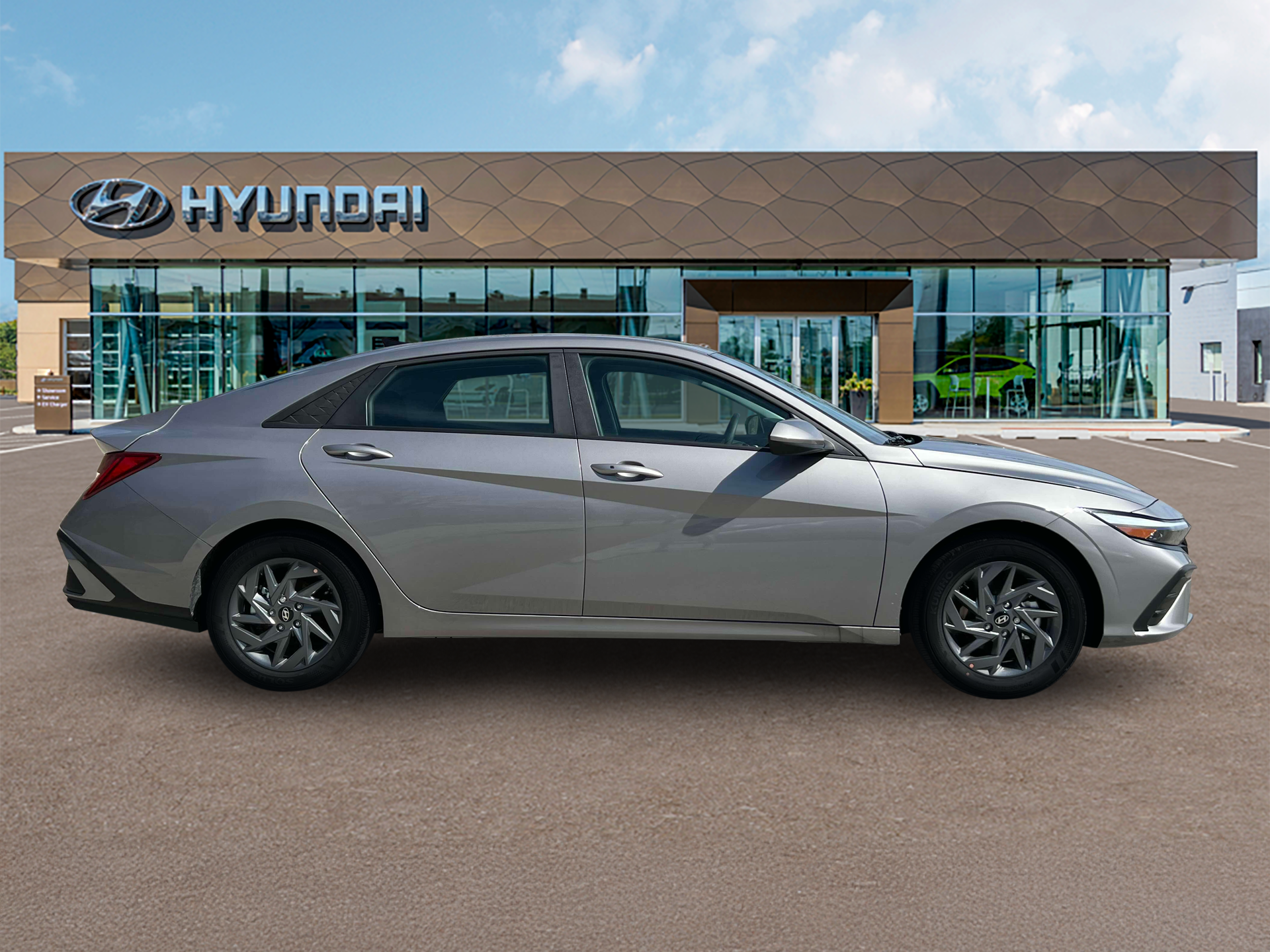 2024 Hyundai Elantra Hybrid Blue