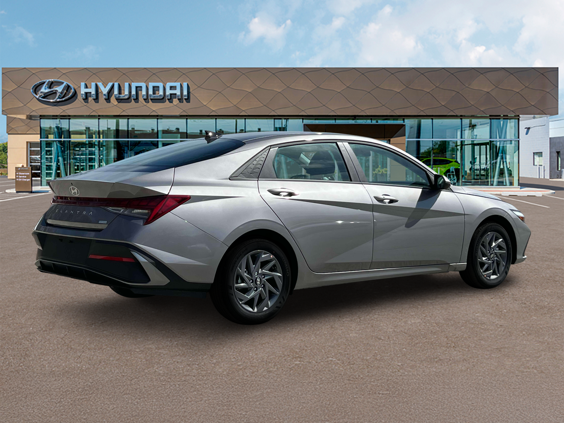 2024 Hyundai Elantra Hybrid Blue