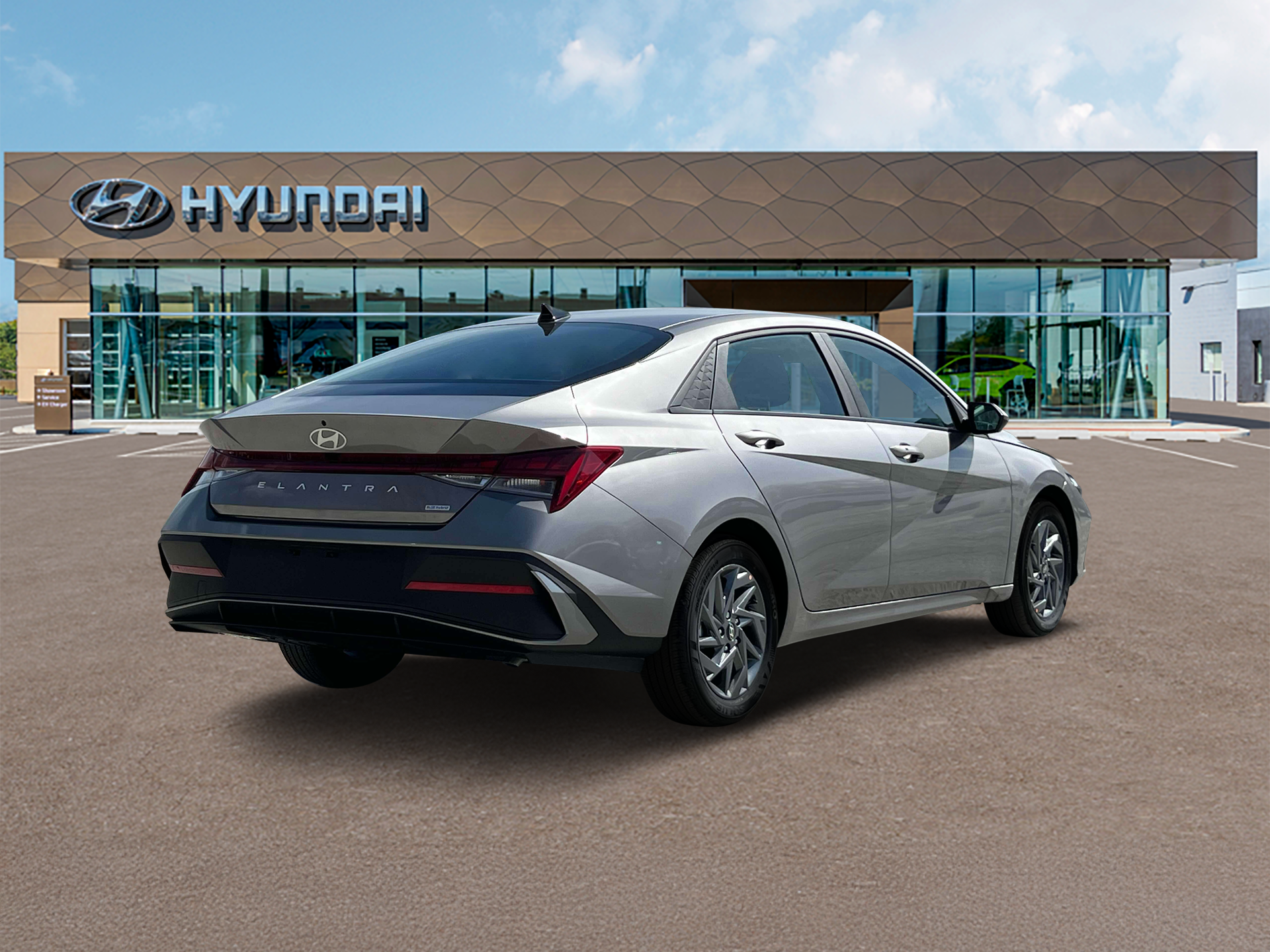 2024 Hyundai Elantra Hybrid Blue