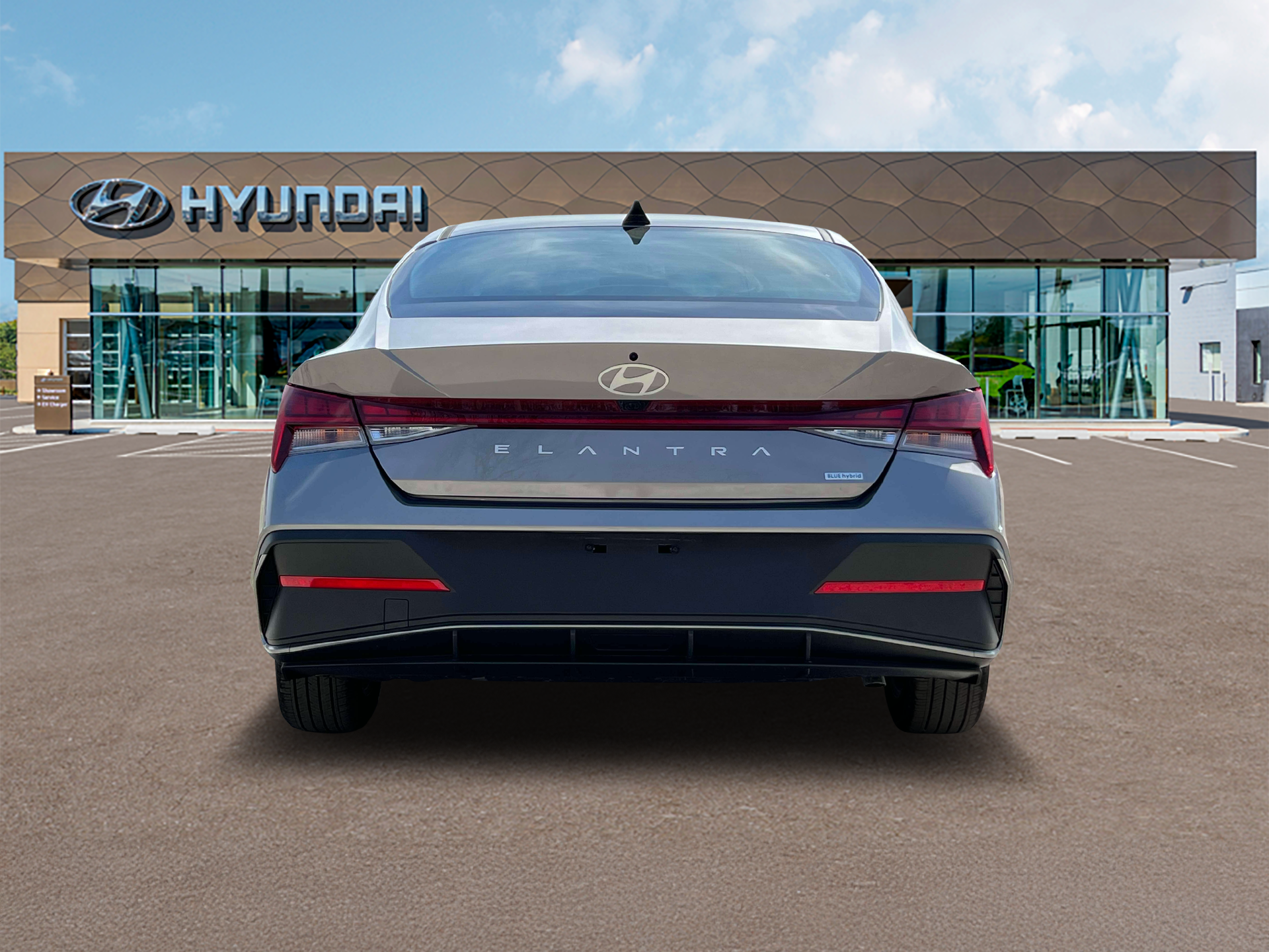 2024 Hyundai Elantra Hybrid Blue