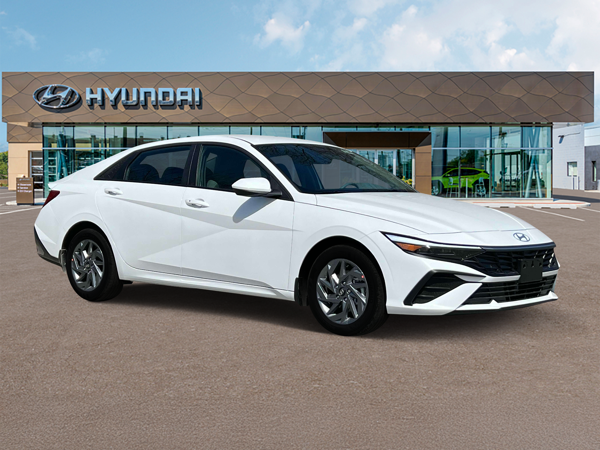 2024 Hyundai Elantra Hybrid Blue