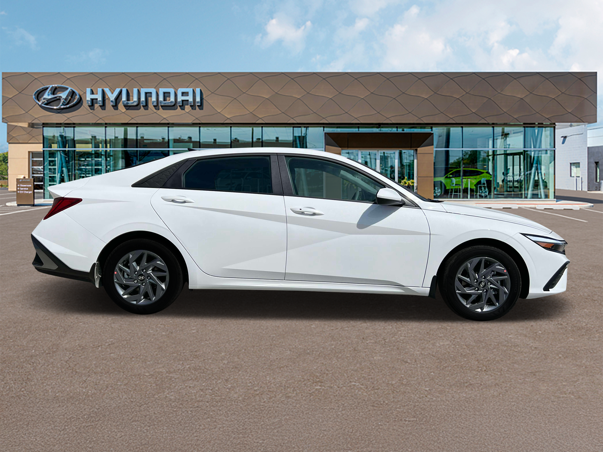 2024 Hyundai Elantra Hybrid Blue