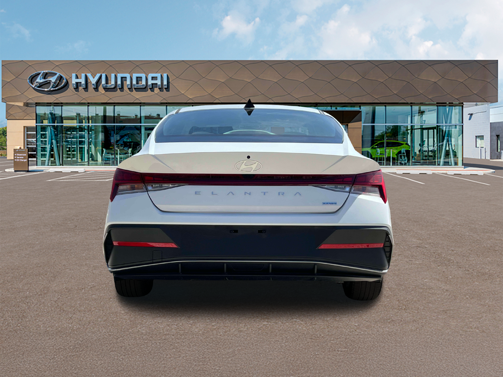 2024 Hyundai Elantra Hybrid Blue
