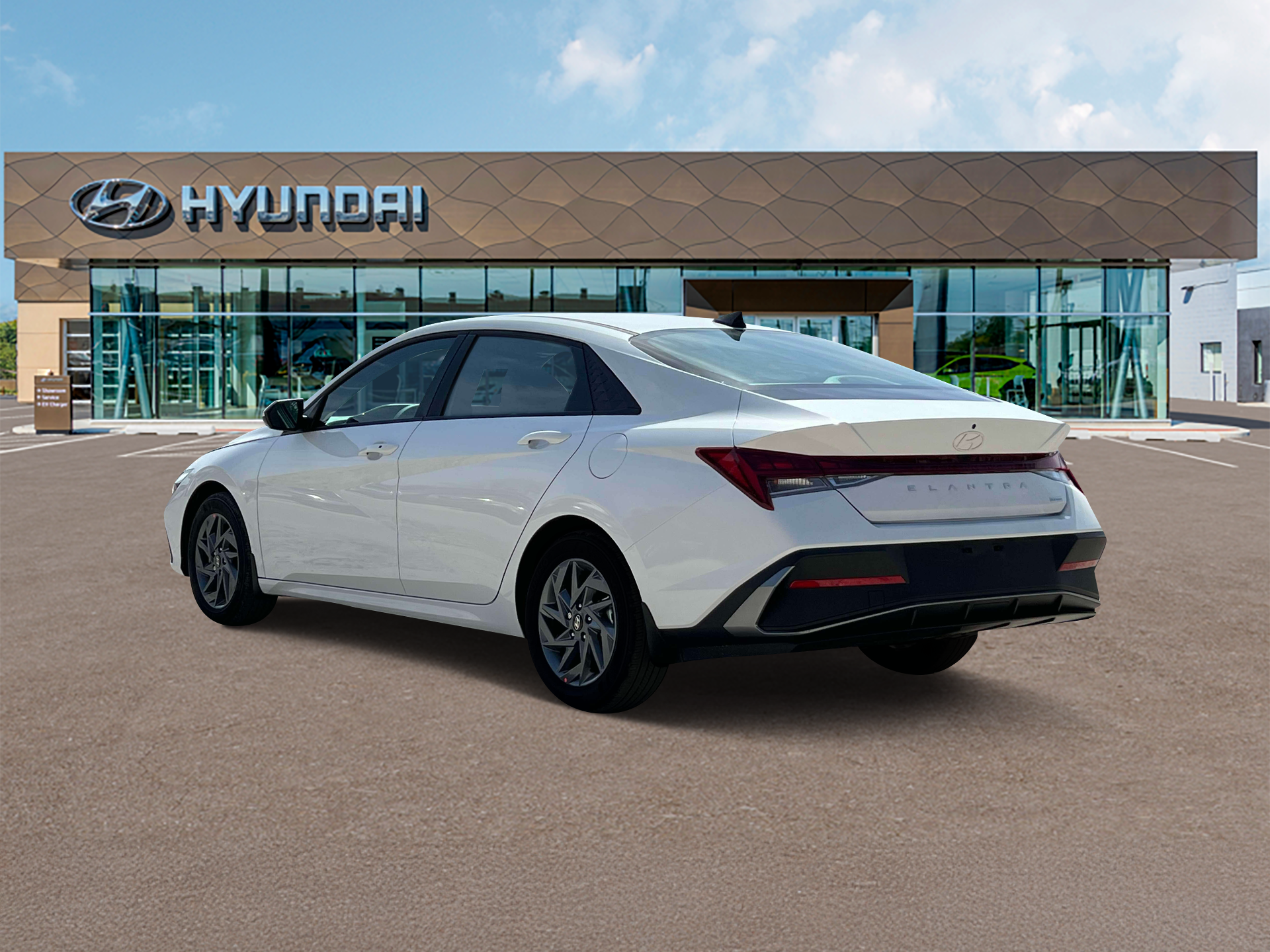 2024 Hyundai Elantra Hybrid Blue