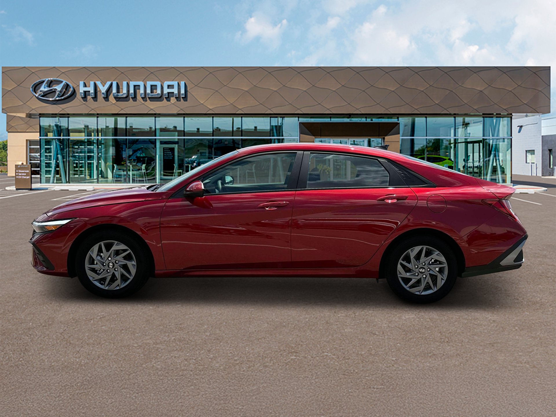 2024 Hyundai Elantra Hybrid Blue