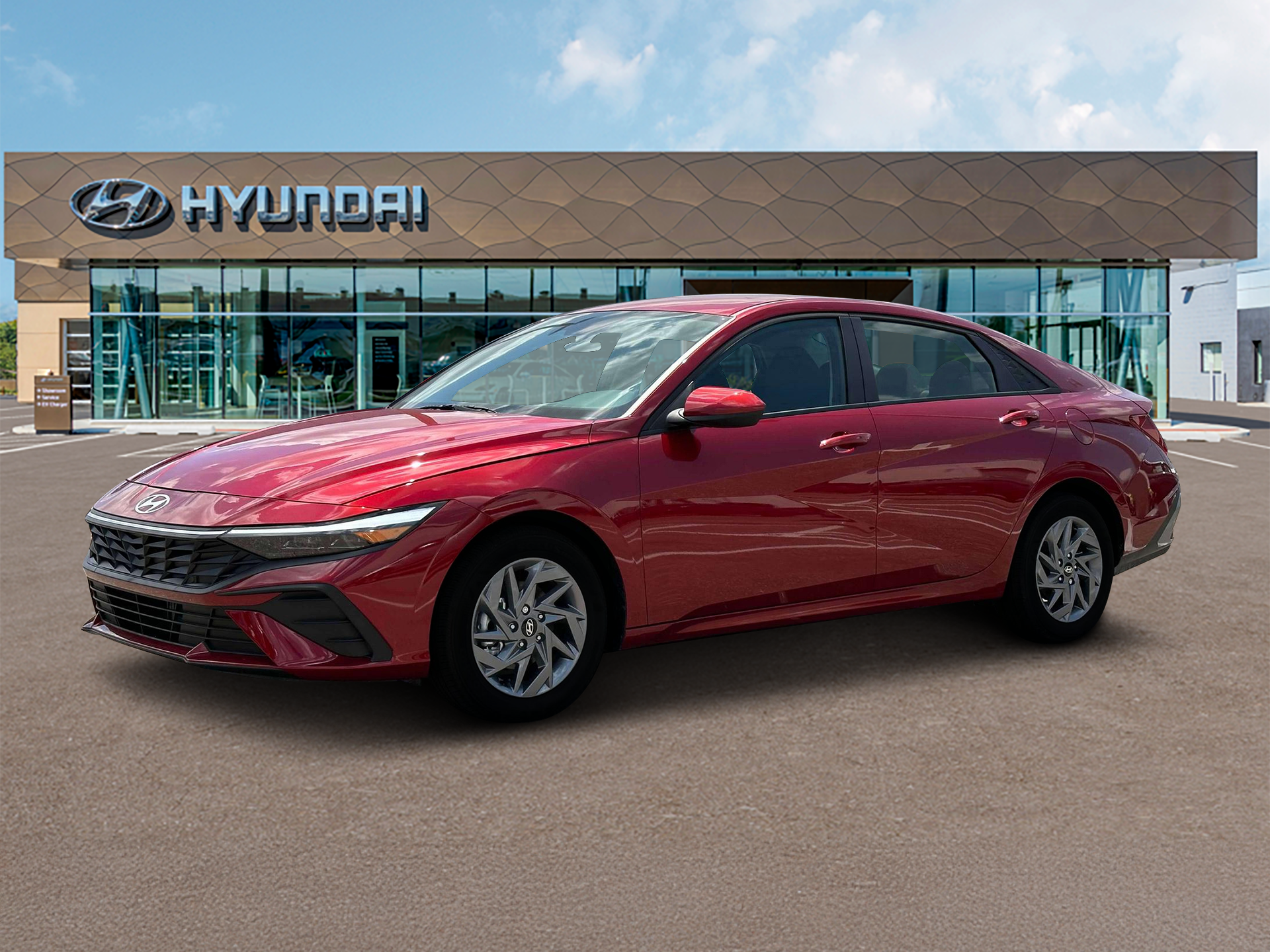 2024 Hyundai Elantra Hybrid Blue
