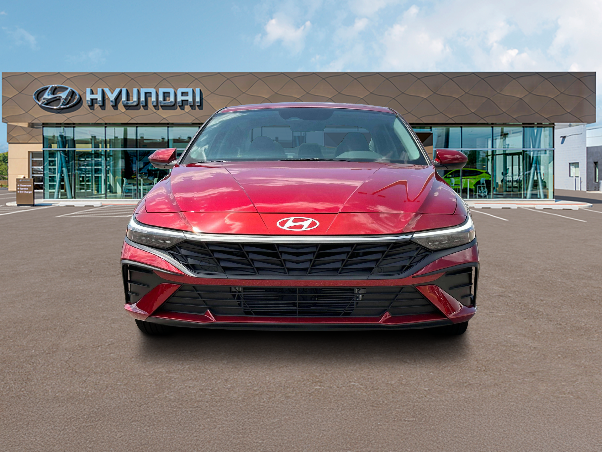 2024 Hyundai Elantra Hybrid Blue