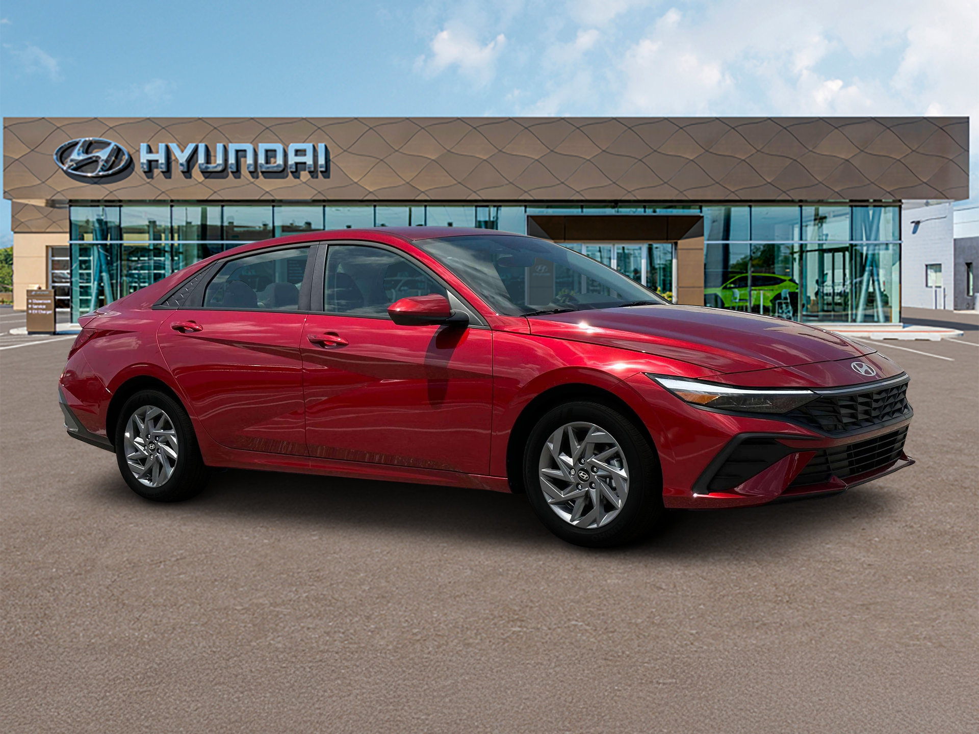 2024 Hyundai Elantra Hybrid Blue