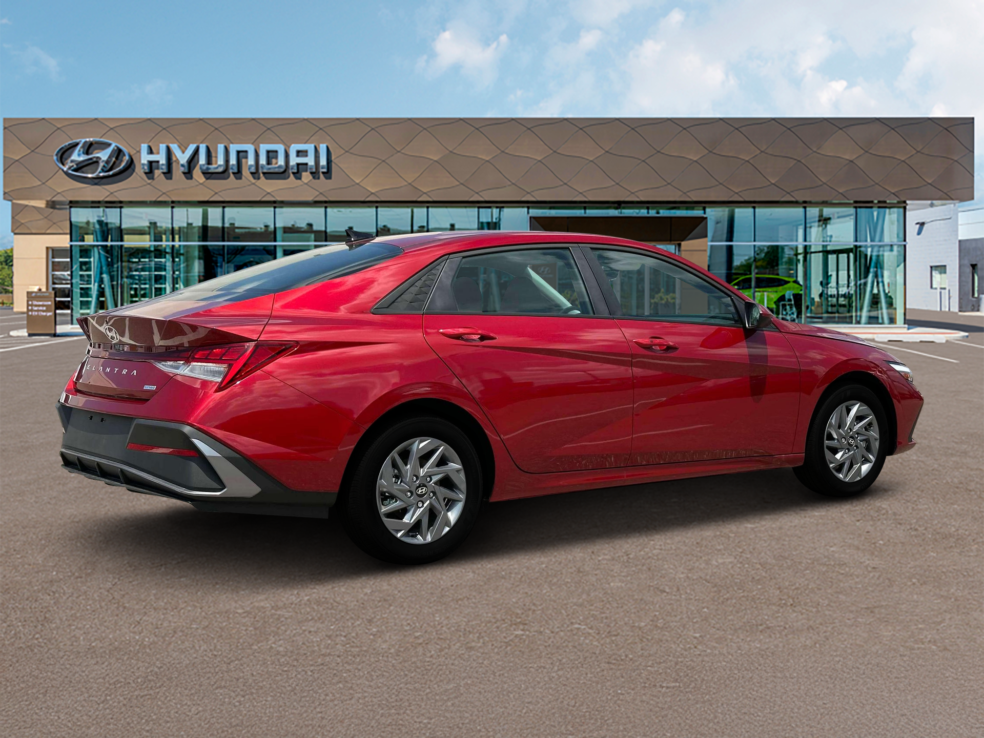 2024 Hyundai Elantra Hybrid Blue