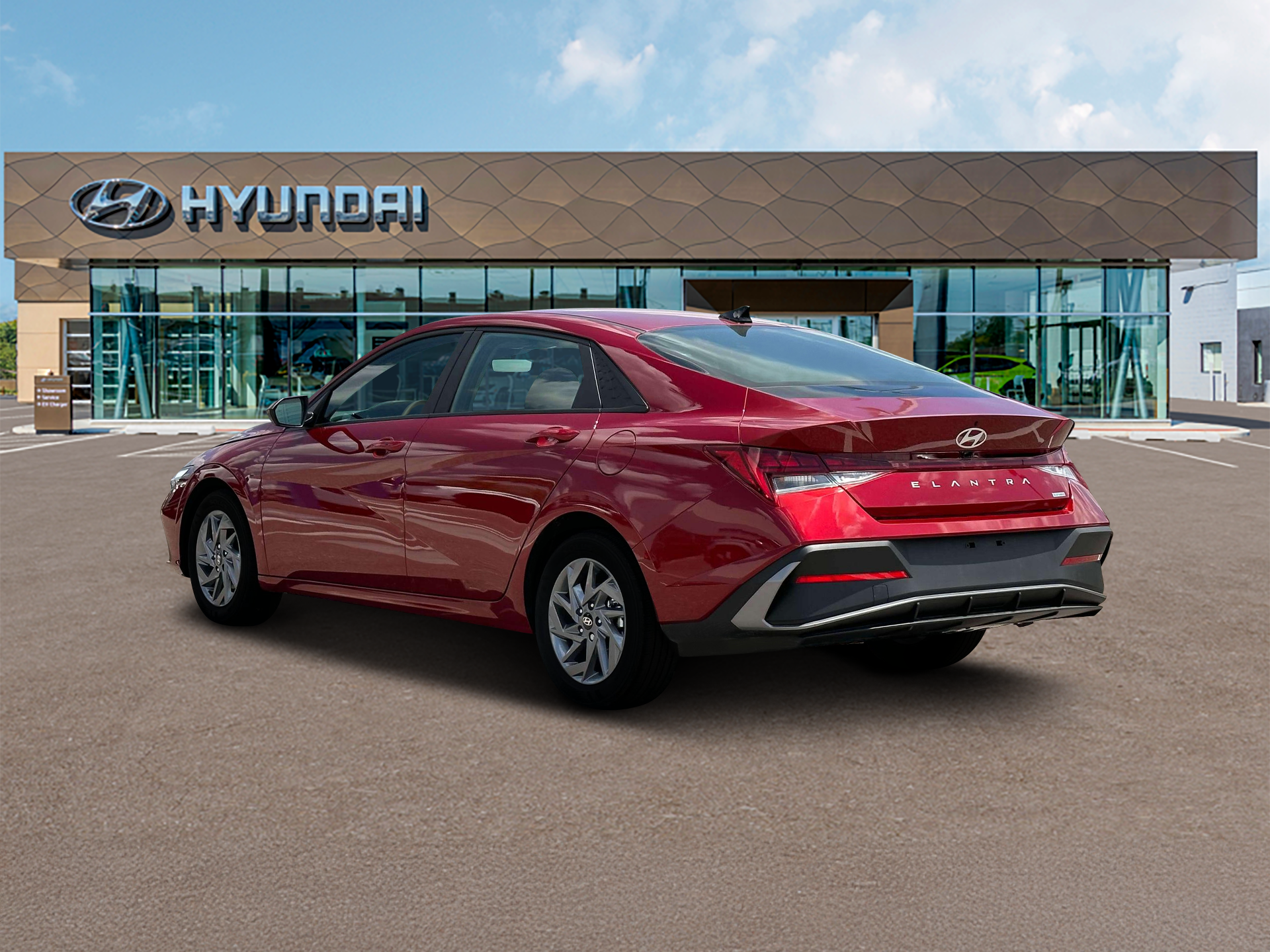2024 Hyundai Elantra Hybrid Blue