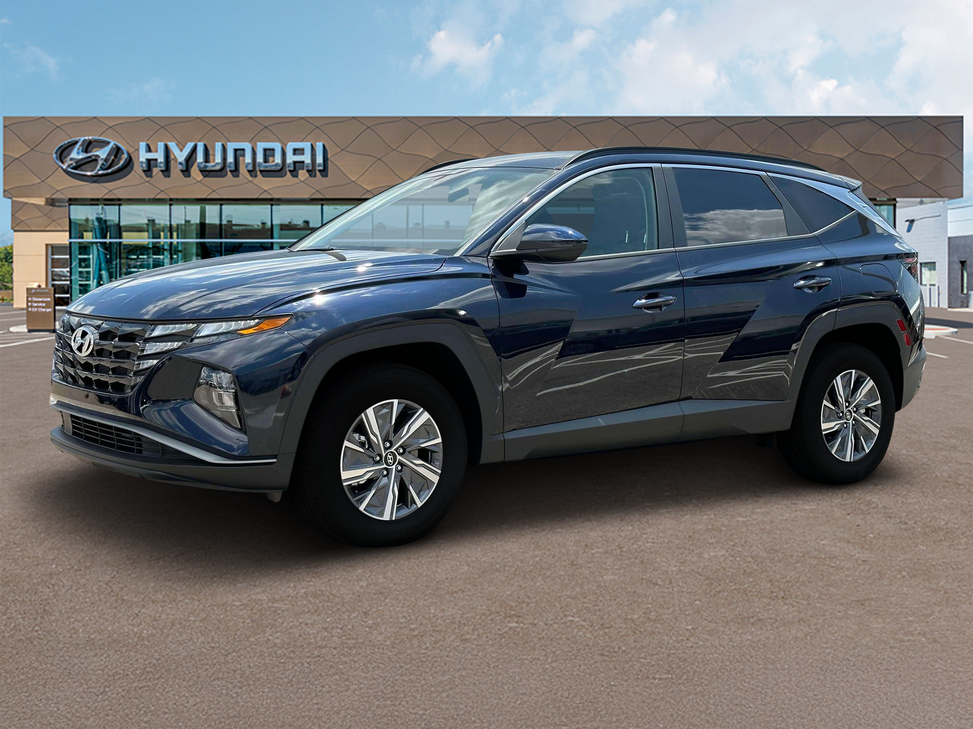 2024 Hyundai Tucson Hybrid Blue