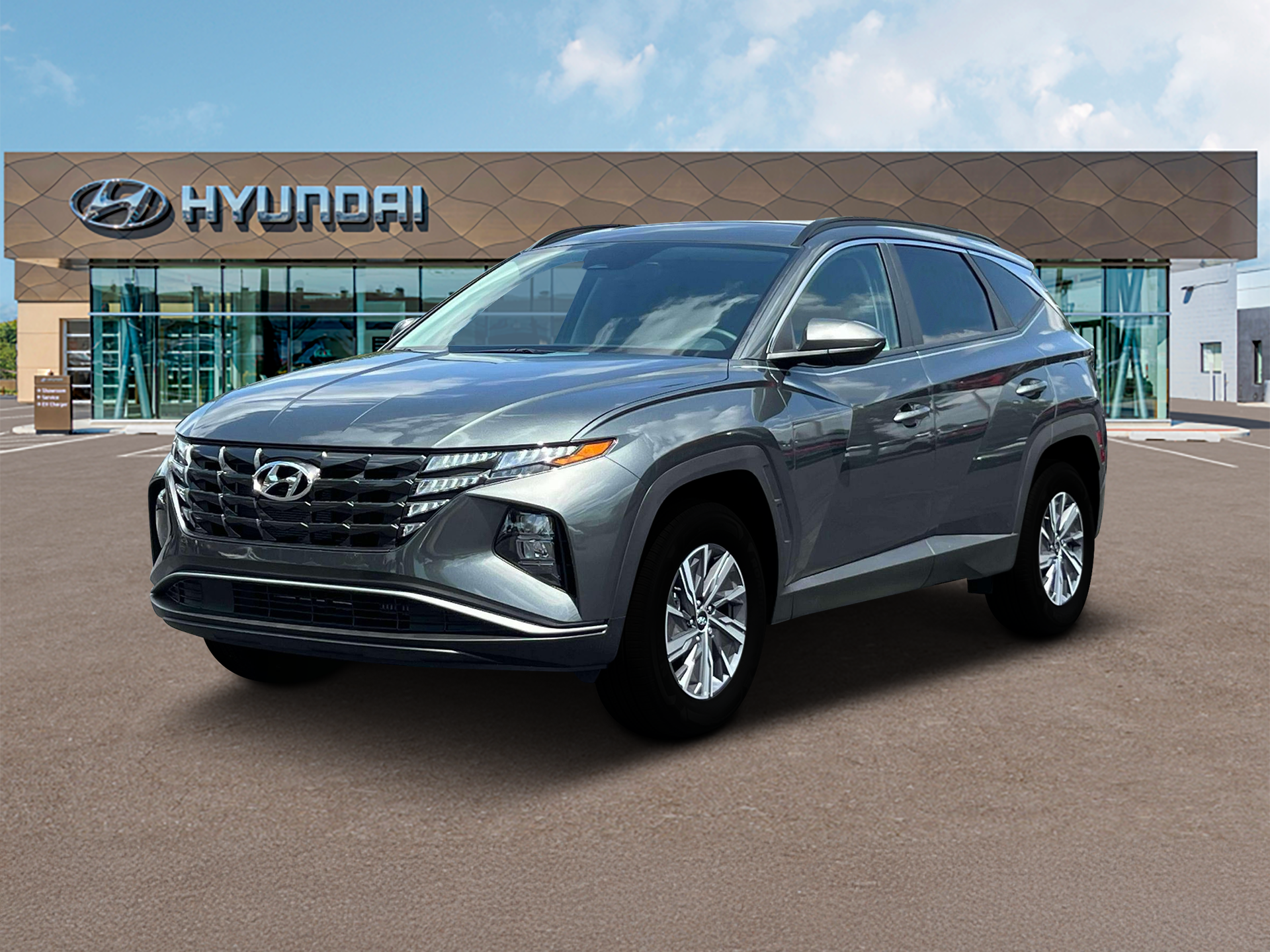 Available To Order Now: 2024 Hyundai Tucson Hybrid Blue