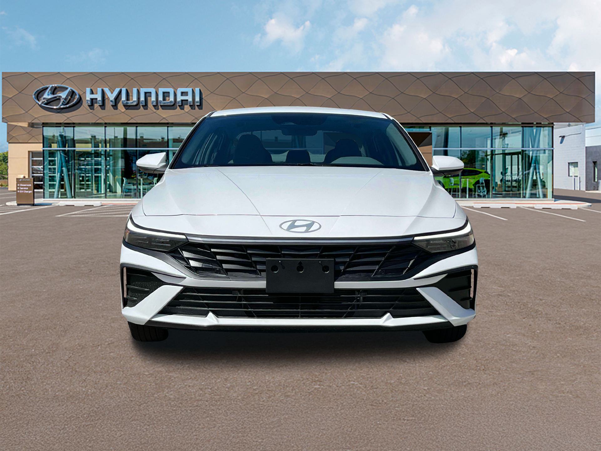 2025 Hyundai Elantra Hybrid Blue