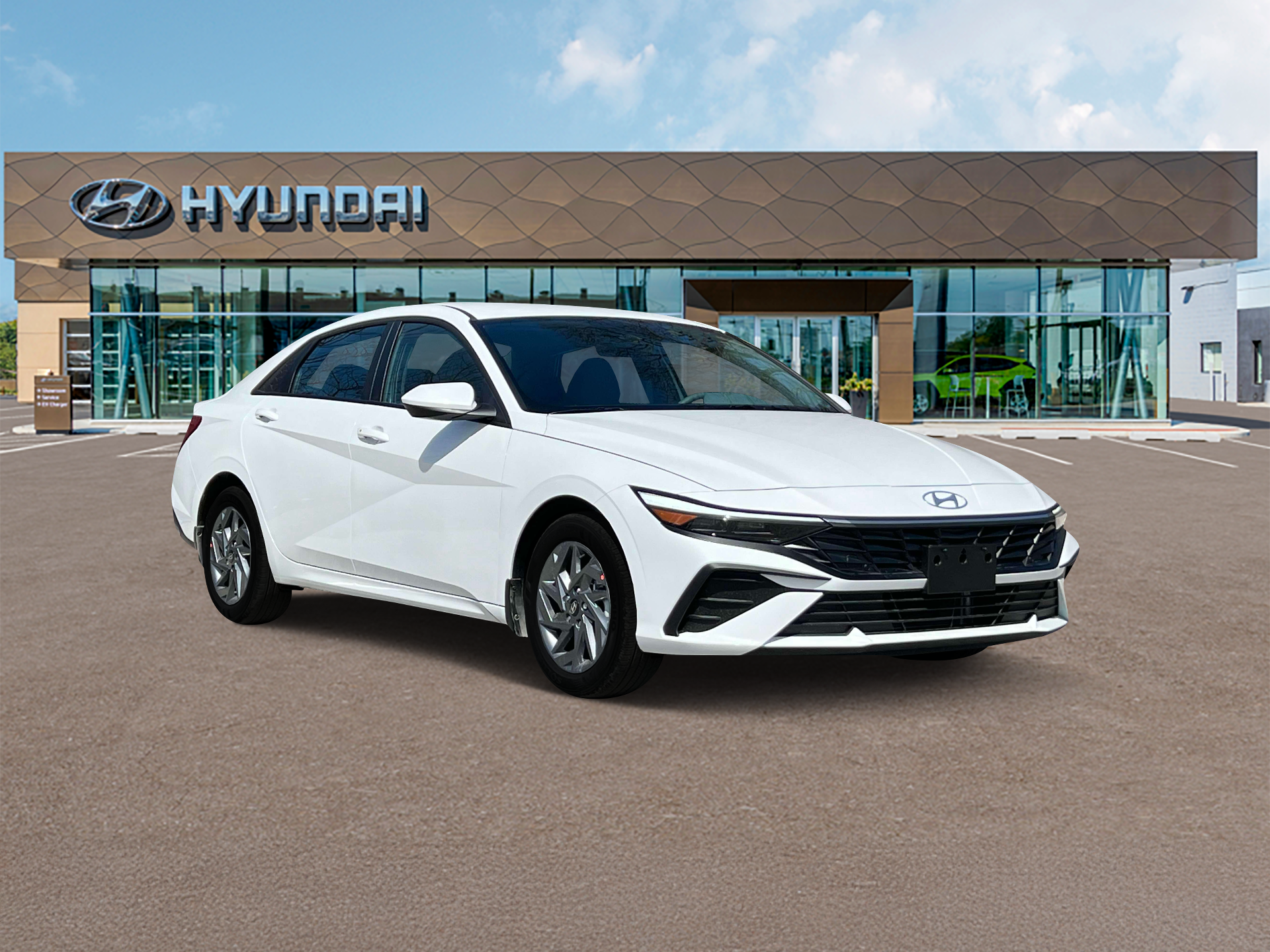 2025 Hyundai Elantra Hybrid Blue