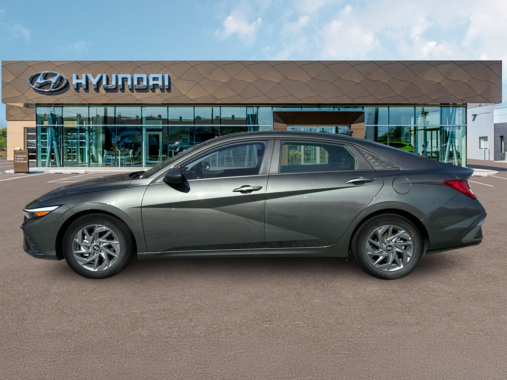 2025 Hyundai Elantra Hybrid Blue